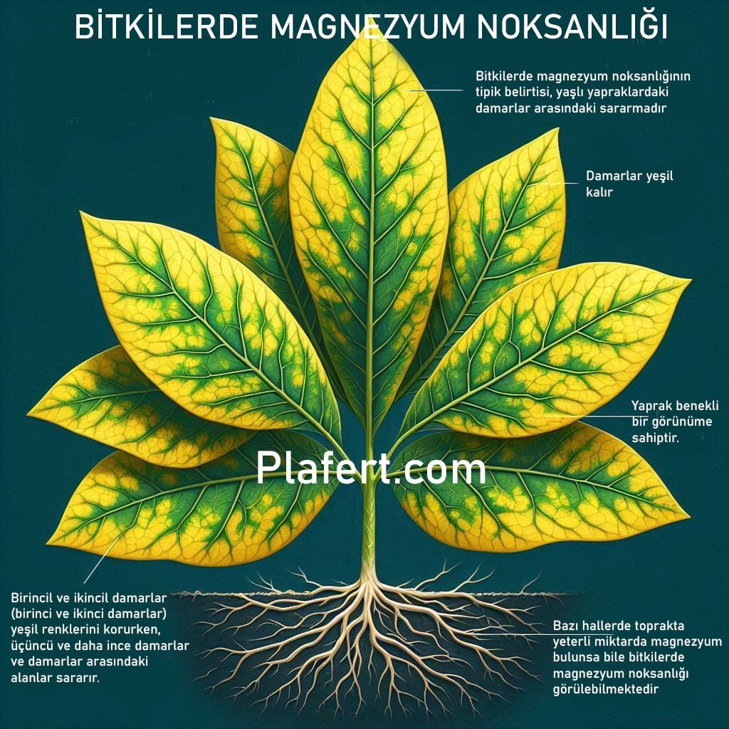 Magnezyum Eksikliği Belirtileri Nelerdir? Yaprak Sararması ve Verim Düşüşünün Önlenmesi