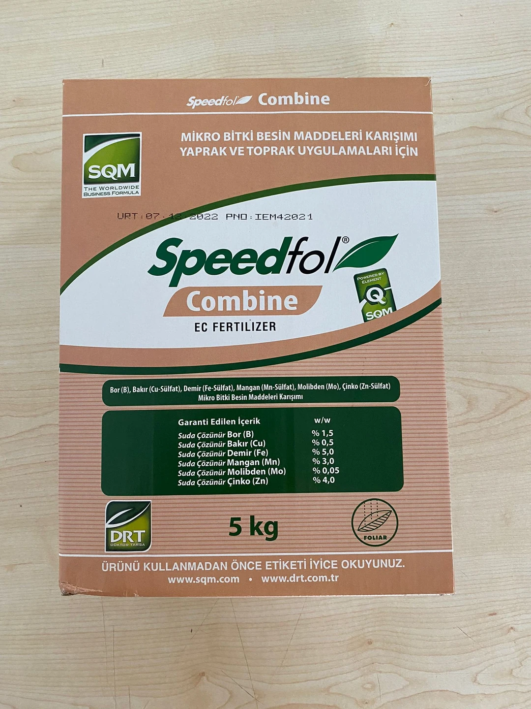 Speedfol Combine Yüksek Performanslı Bitki Besini İzelement – 5 Kg | Mikro Element Desteğiyle Dengeli Gelişim ve Canlı Bitki Görünümü