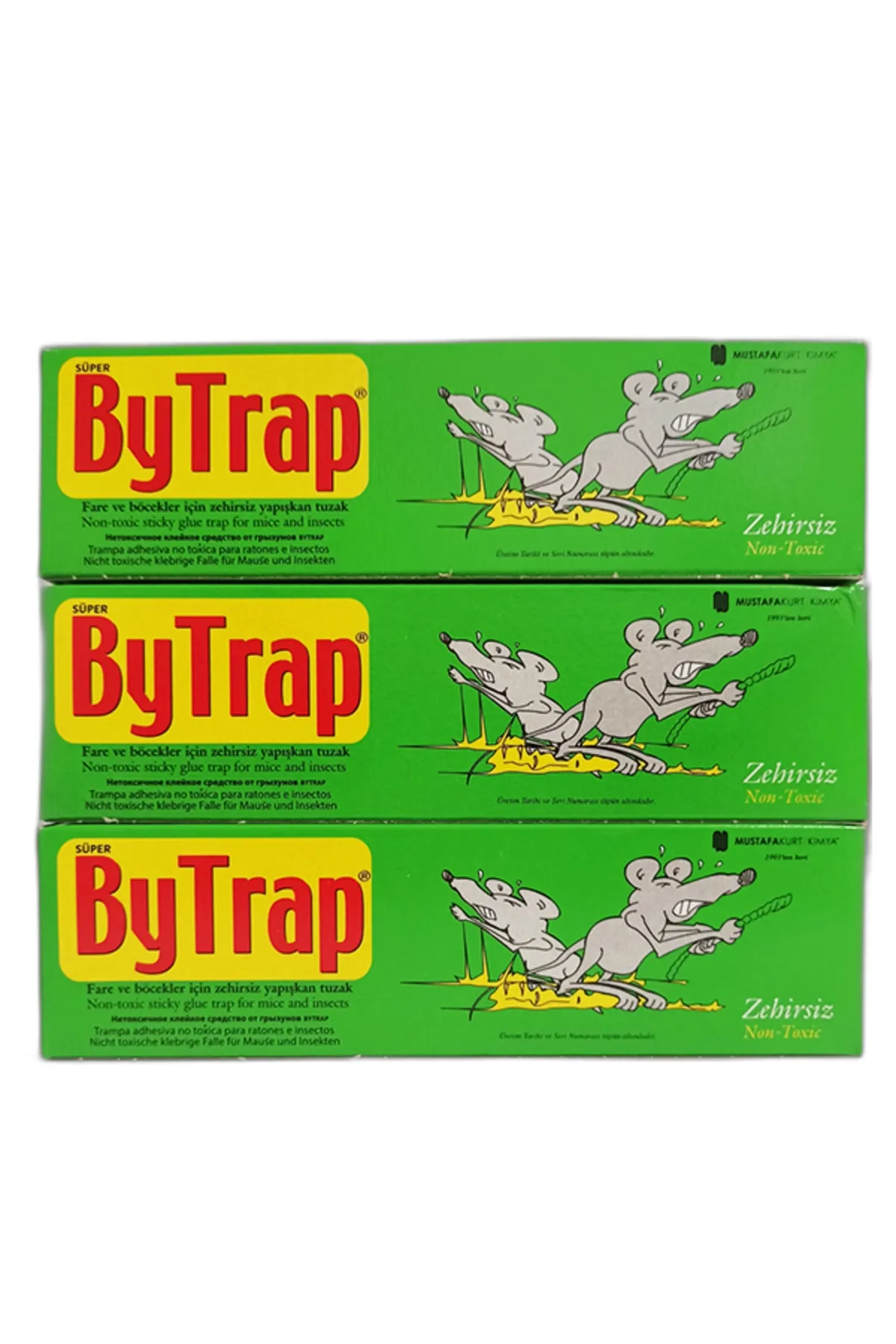 Bytrap  Zehirsiz Fare Yapışkanı Toplam 75ml x 3 Adet