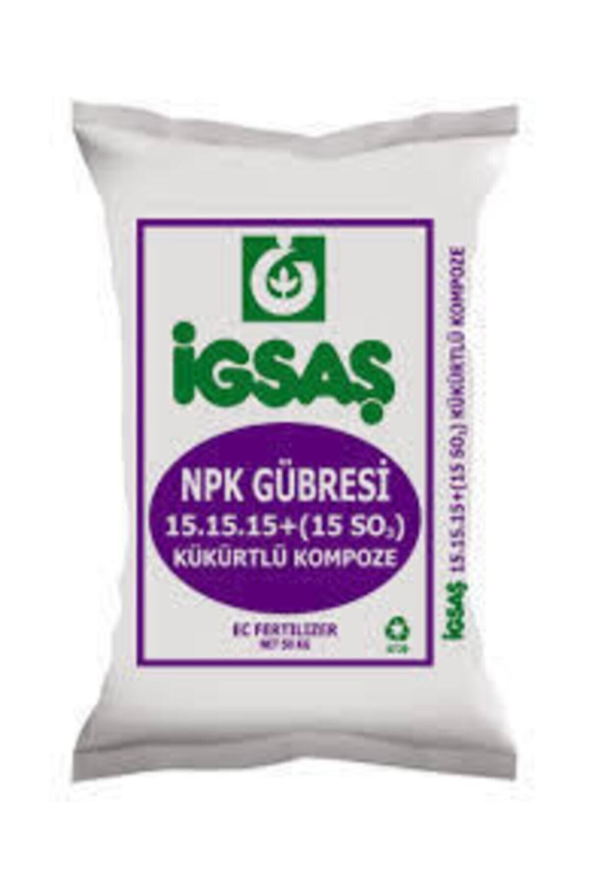 15 15 15 Kükürtlü Taban Gübresi Kompoze Bitki Gübresi Toprak Altı Gübre 10 kg