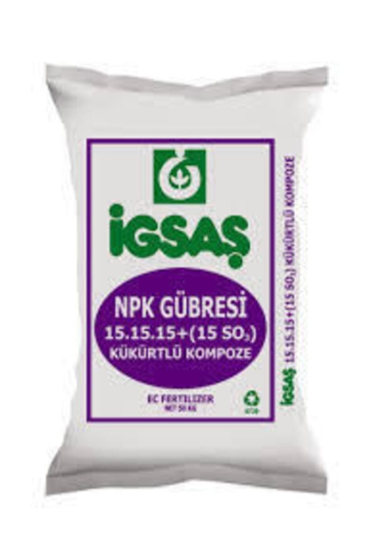 15 15 15 Kükürtlü Taban Gübresi Kompoze Bitki Gübresi Toprak Altı Gübre 10 kg