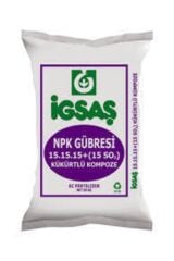 15 15 15 Kükürtlü Taban Gübresi Kompoze Bitki Gübresi Toprak Altı Gübre 10 kg