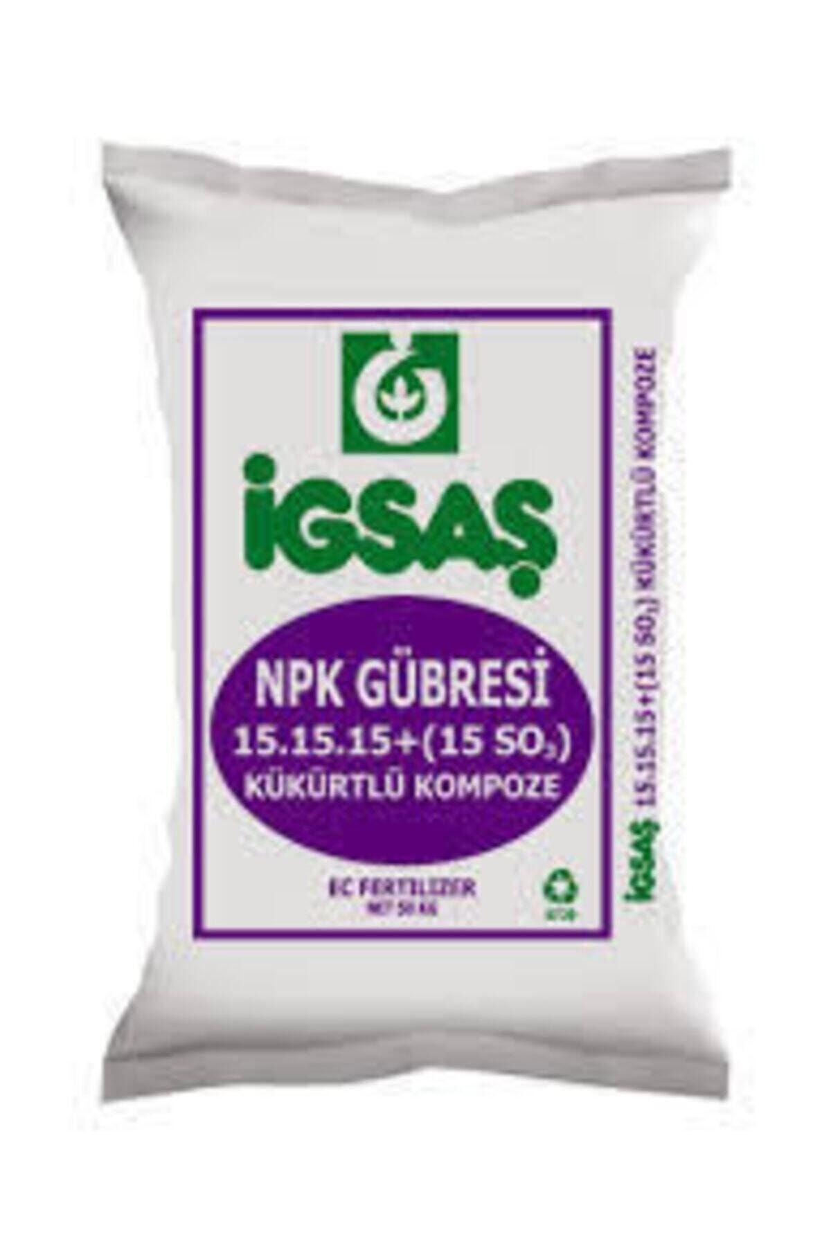 15 15 15 Kükürtlü Taban Gübresi Kompoze Bitki Gübresi Toprak  Altı Gübre 5 kg