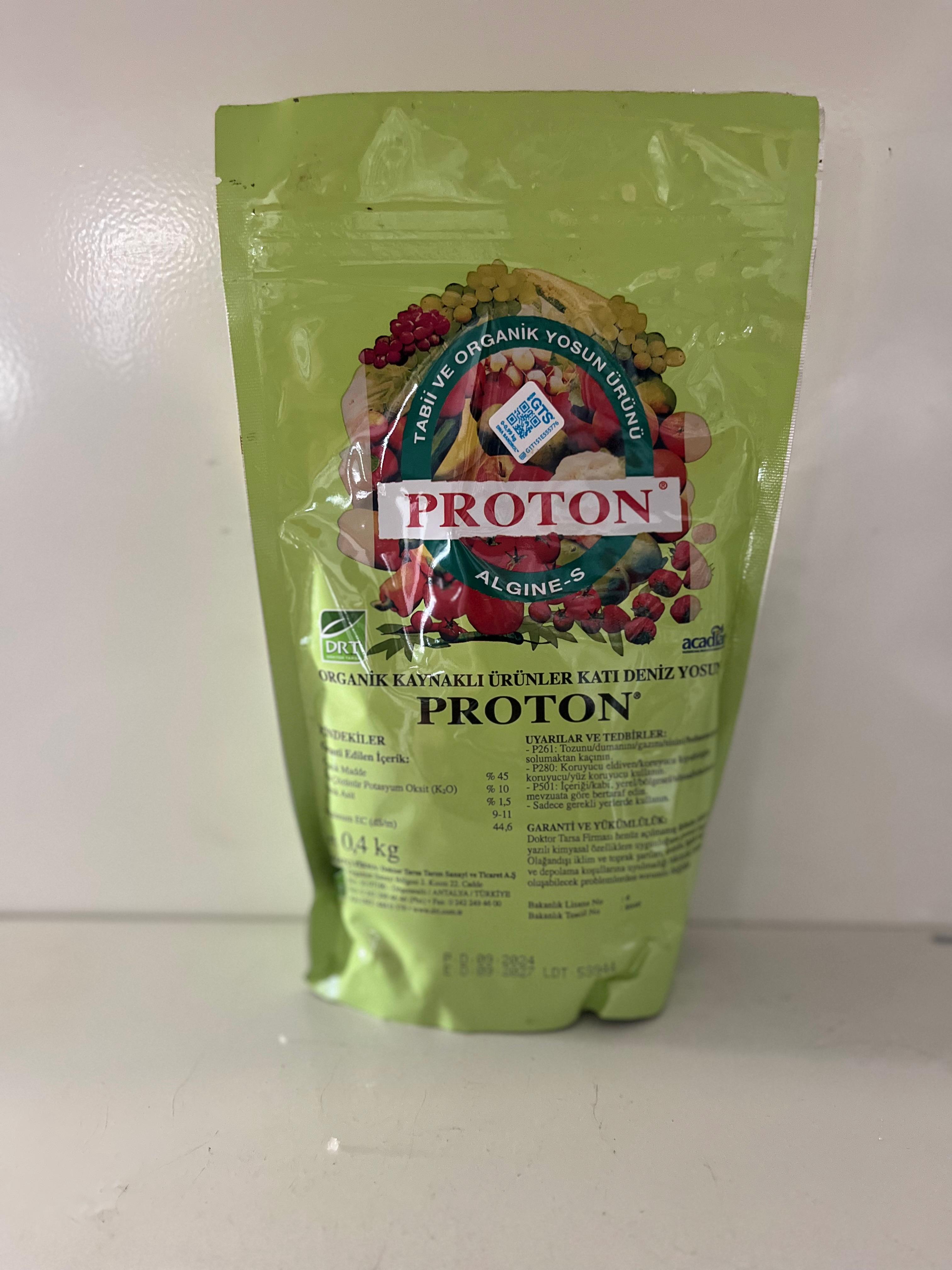 Doktor Tarsa Proton Algine Organik Deniz Yosunu Yeni Ambalaj 400 gr