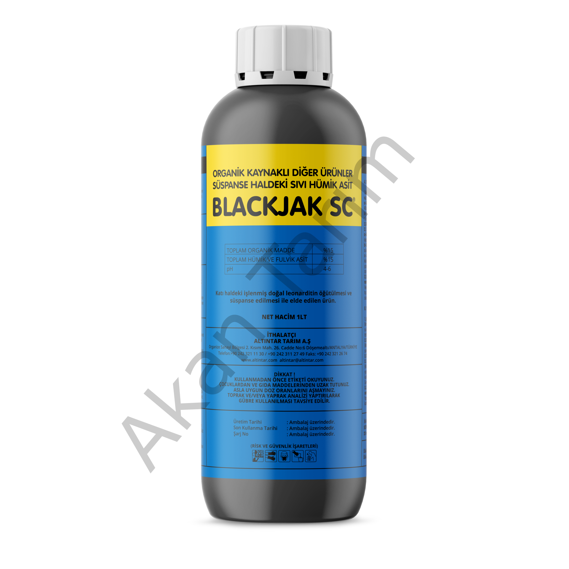 Blackjak Sc - Sıvı Hümik Ve Fulvik Asit - Köklendirici 1 Lt