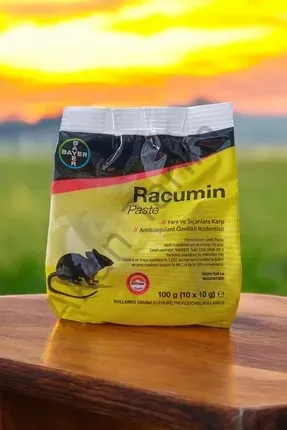 Bayer - Envu Rodilon - Racumin Paste Fare Zehiri Fare Yemi Ve Sıçan Zehiri 100 gr