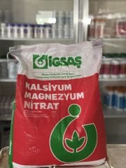 İGSAŞ Kalsiyum Magnezyum Nitrat Gübre – 25 KG | Çatlama, Çiçek Dökümü ve Yaprak Sararmasına Karşı Dengeli Bitki Gelişimi