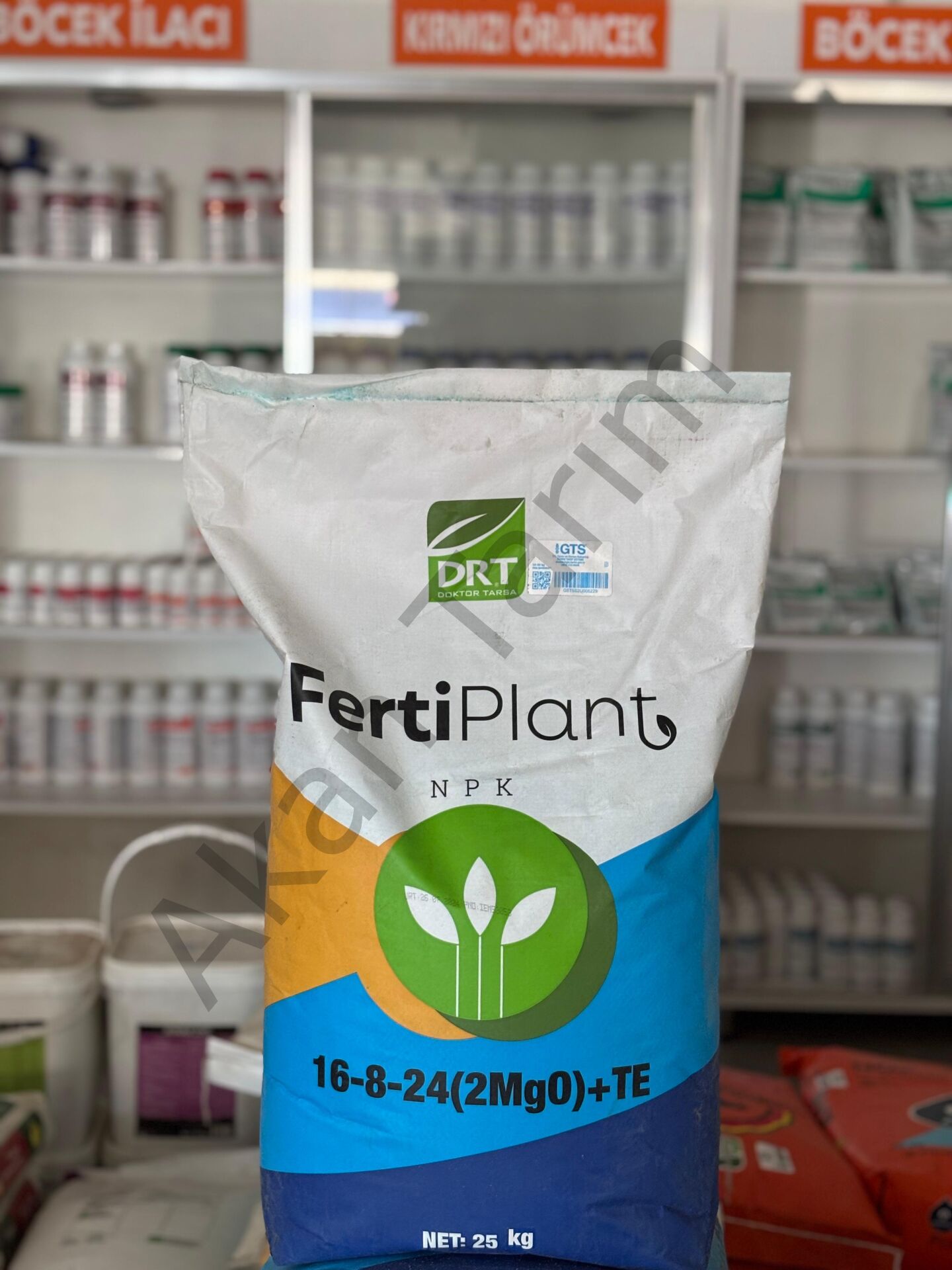 Doktor Tarsa FertiPlant 16-8-24 Gübre – 25 KG | Meyve Kalitesi, Renk ve Raf Ömrü İçin Potasyum Ağırlıklı NPK Gübresi