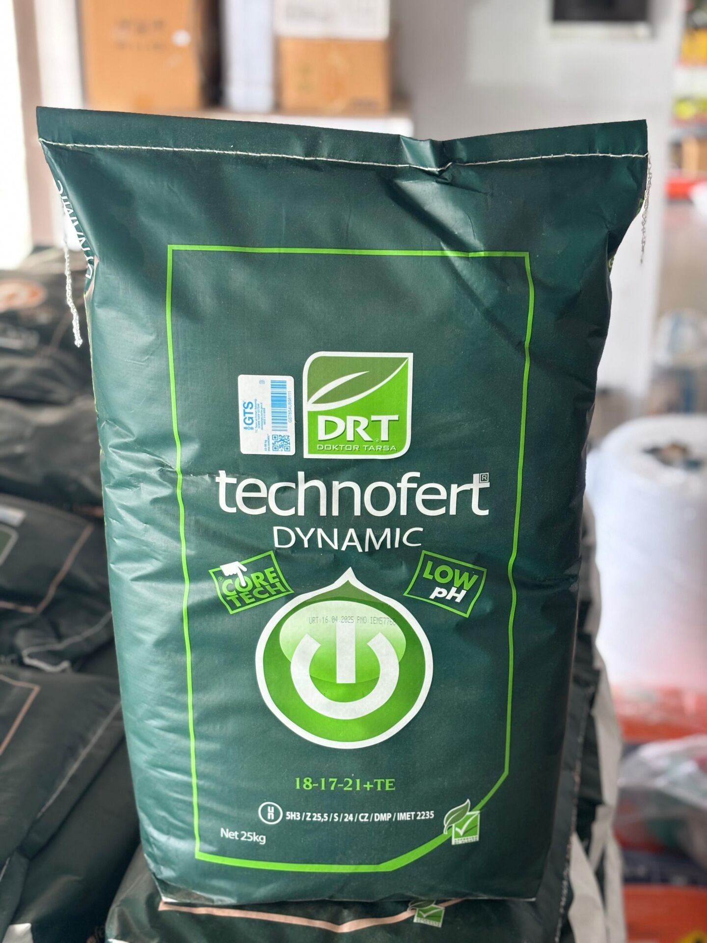 Doktor Tarsa Technofert Dynamic  18-17-21 NPK 25 KG (DÜŞÜK PH'LI SÜPER) GÜBRE