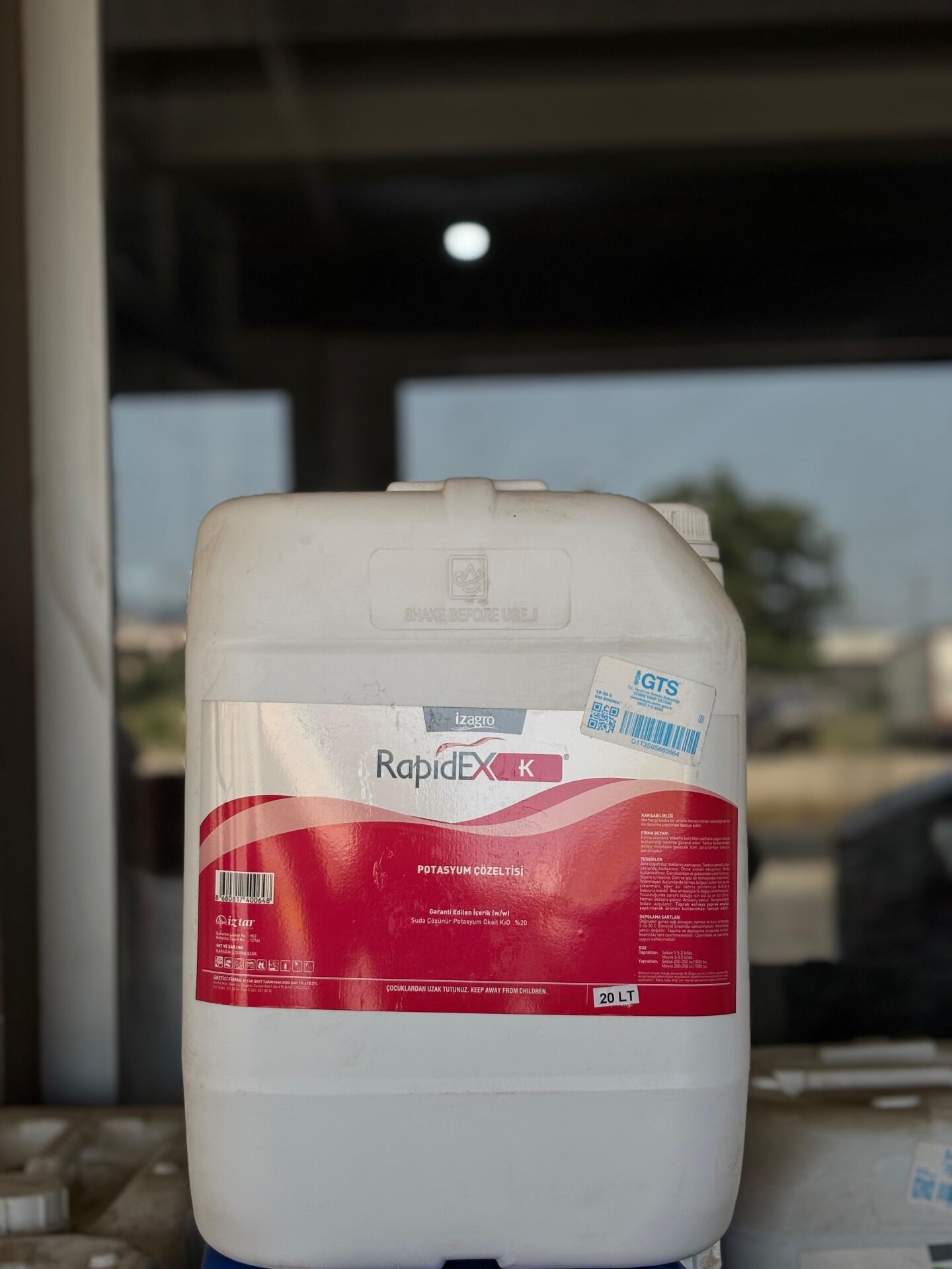 İztar İzagro RapidEx K Sıvı Potasyum 20 Litre