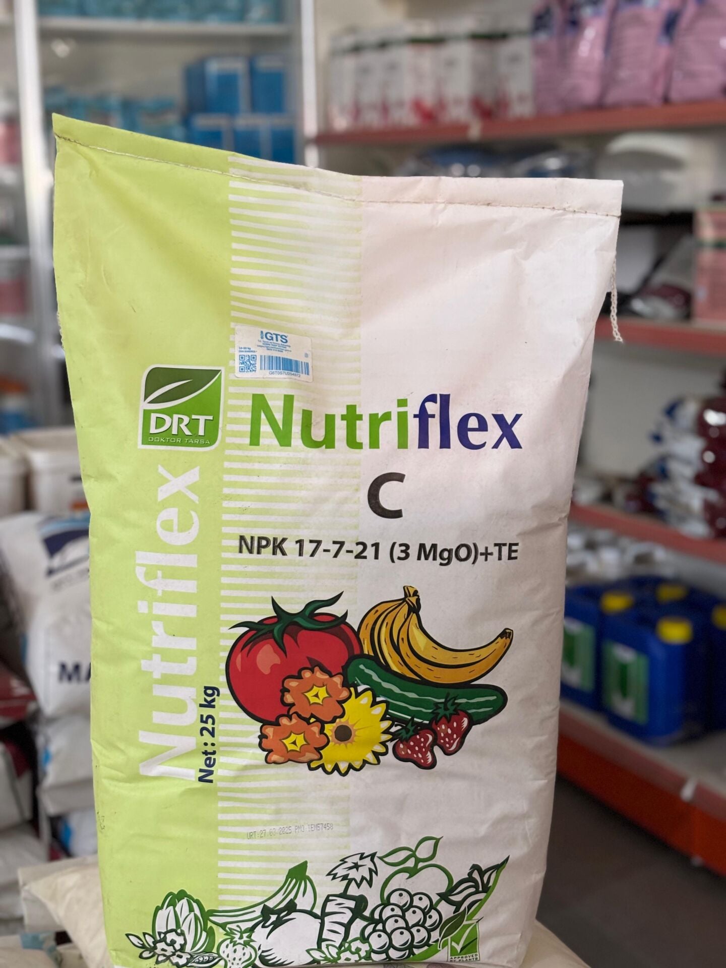 Doktor Tarsa Nutriflex C 17-7-21 NPK Gübresi  25 KG