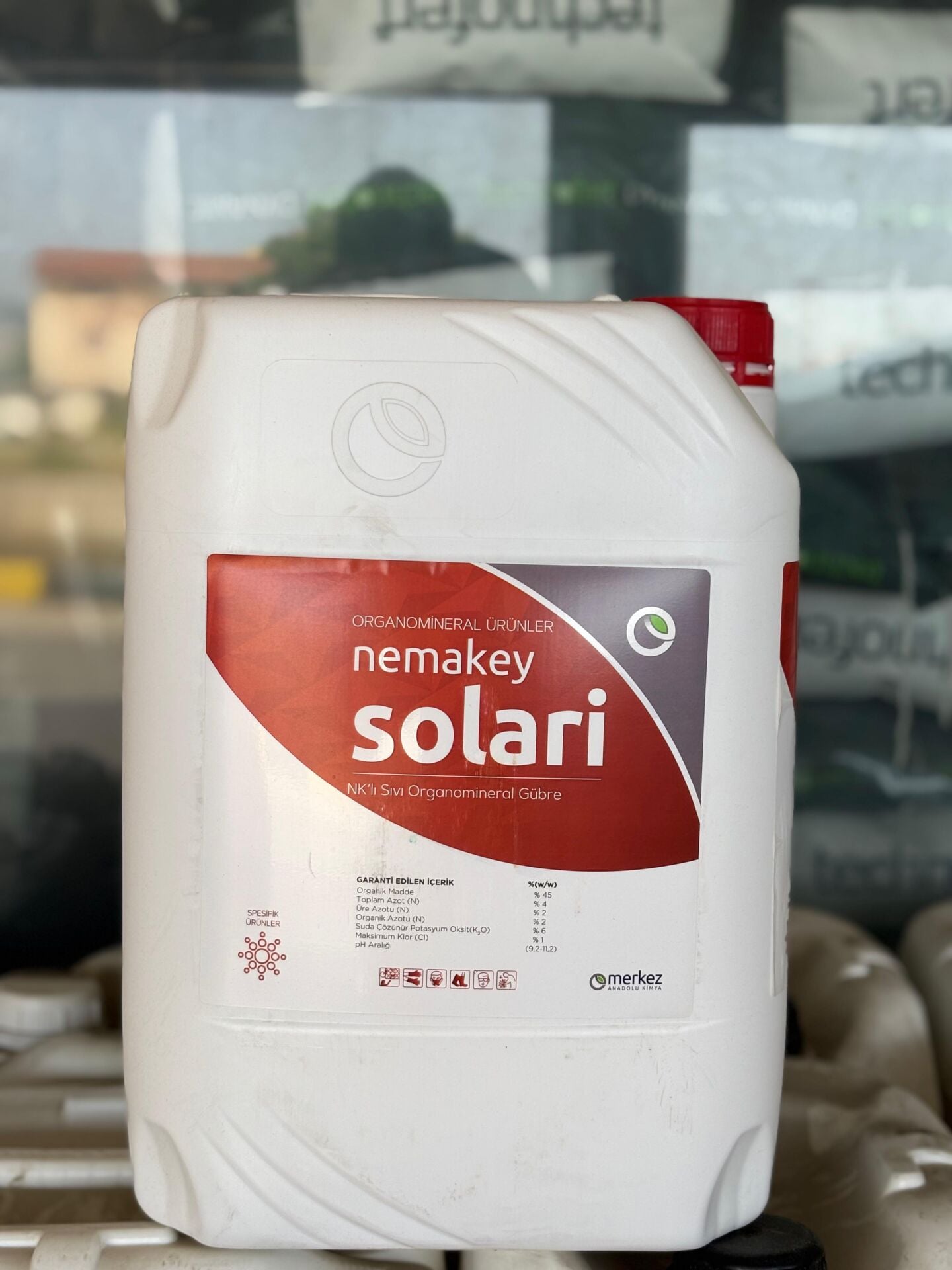 Nemakey Solari %45 Organomineral | Nematod Karşıtı ve Köklendirici | 20 Litre