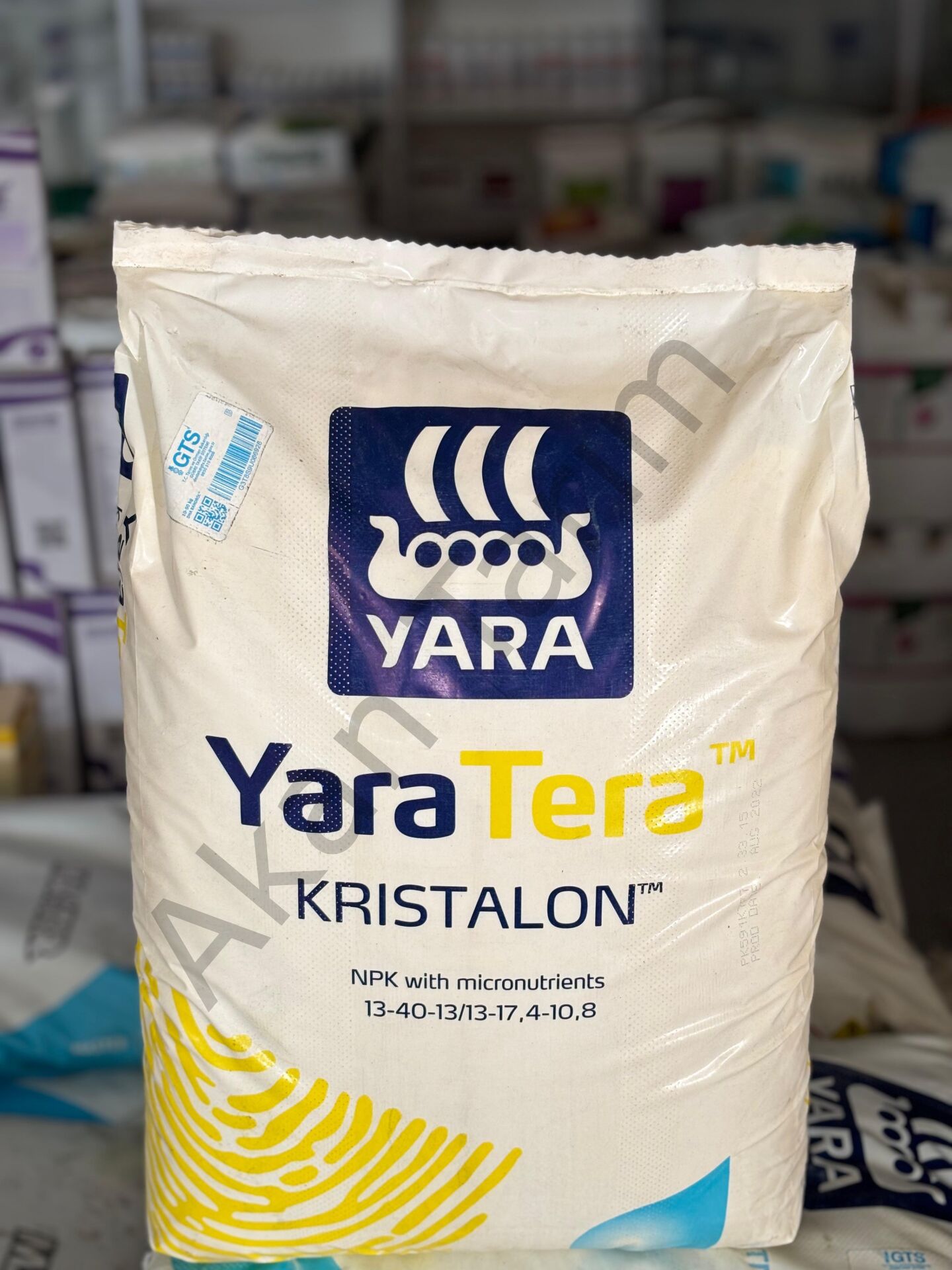 Yara Tera Kristalon Label 13-40-13 PK Gübre 25 KG