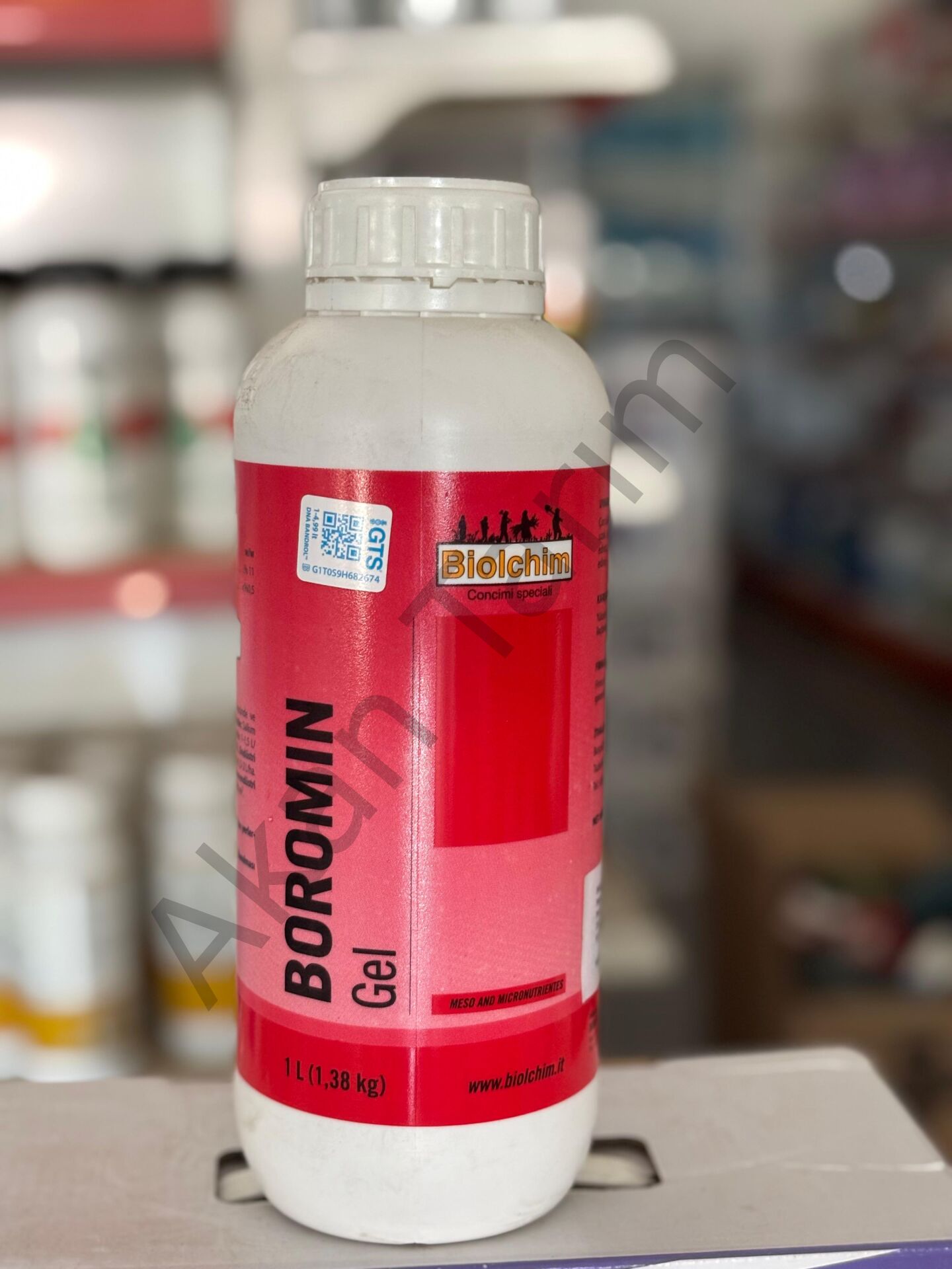 Biolchim Boromin GEL | Sıvı Bor İçerikli Yaprak Gübresi | 1 Litre