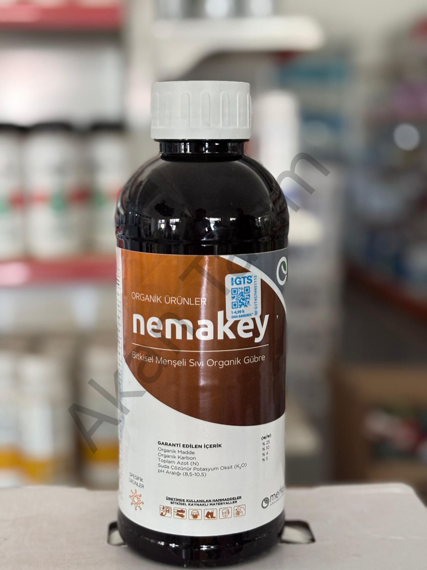 Nemakey | Nematod Karşıtı ve Köklendirici Organik Madde | 1 Litre