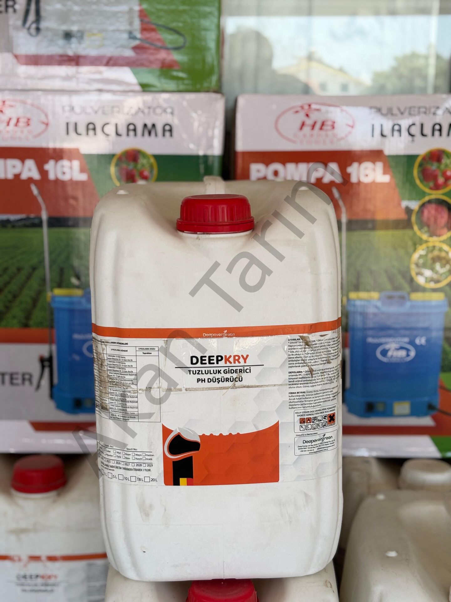 DEEPKRY Tuzluluk Giderici ve PH Düşürücü 20 Litre