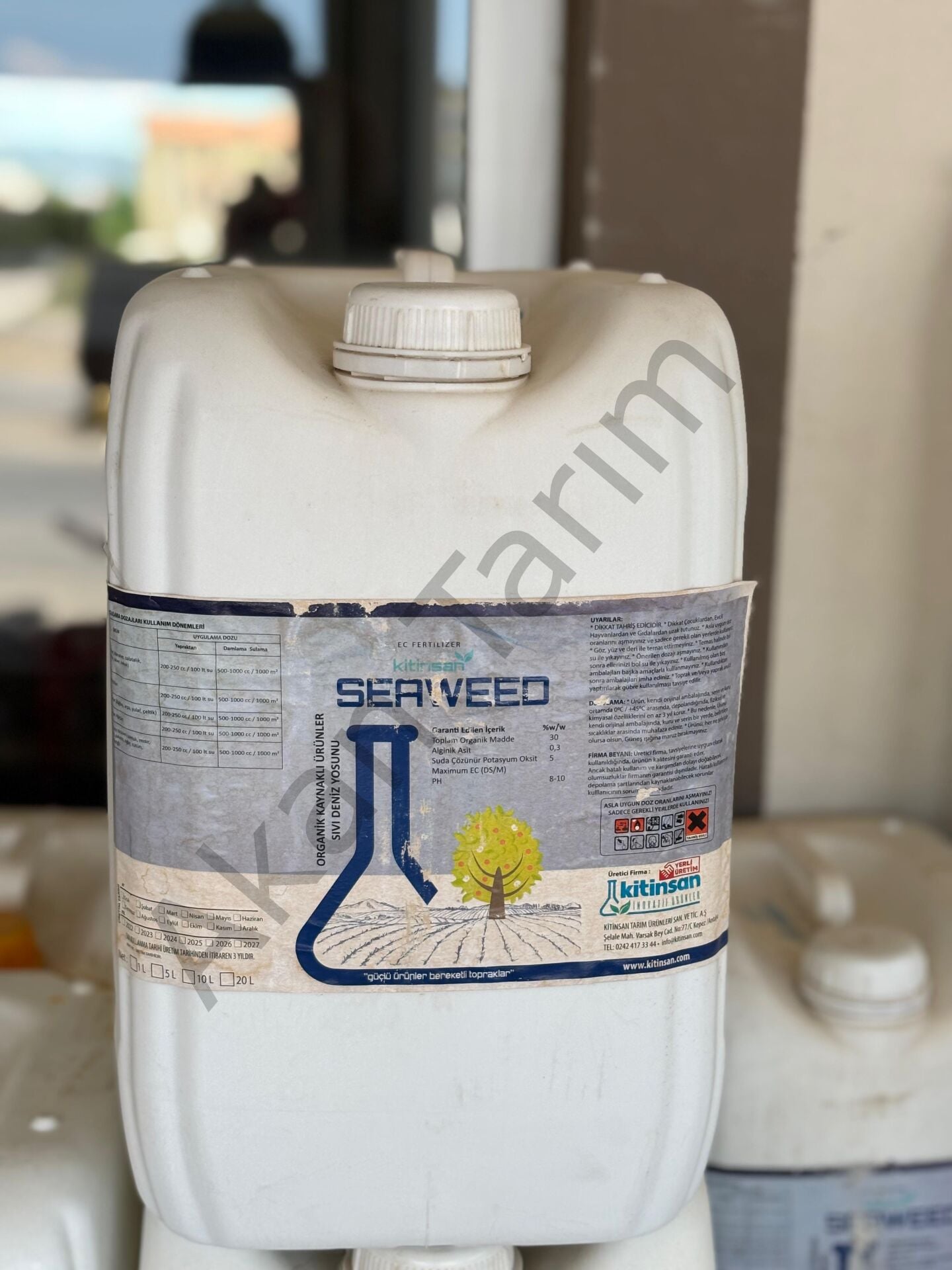 Kitinsan SEAWEED Organik Sıvı Deniz Yosunu 20 Litre