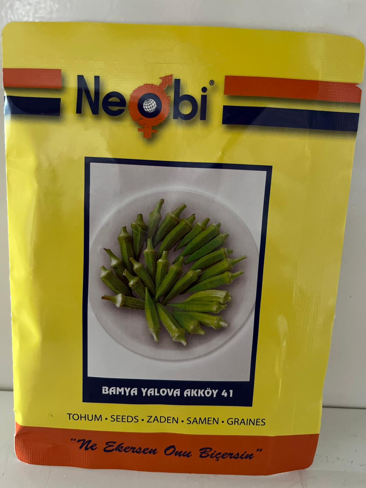 Bamya Yalova Akköy 41 Tohumu 25 Gram