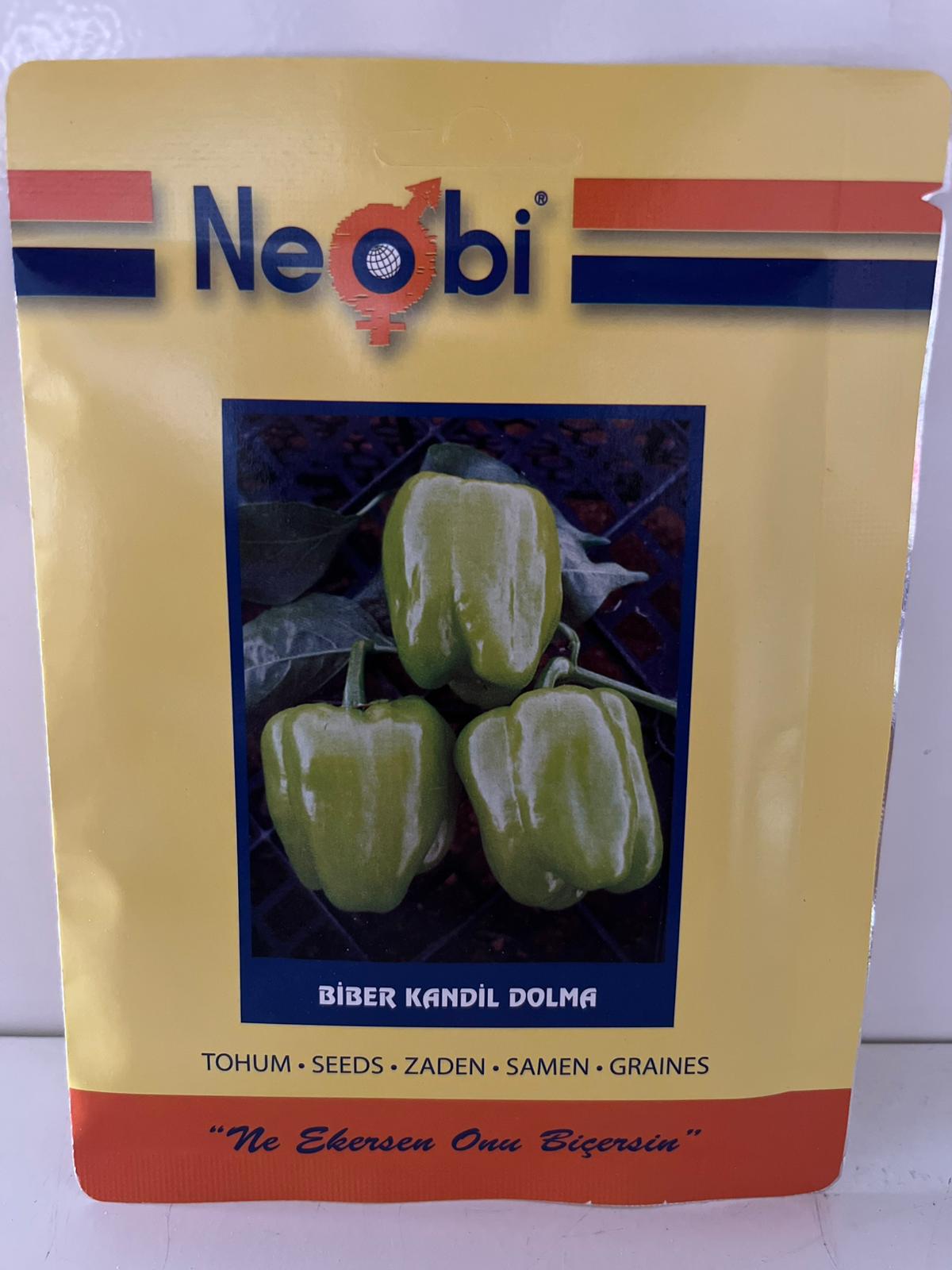Biber Kandil Dolma Tohumu 25 gram