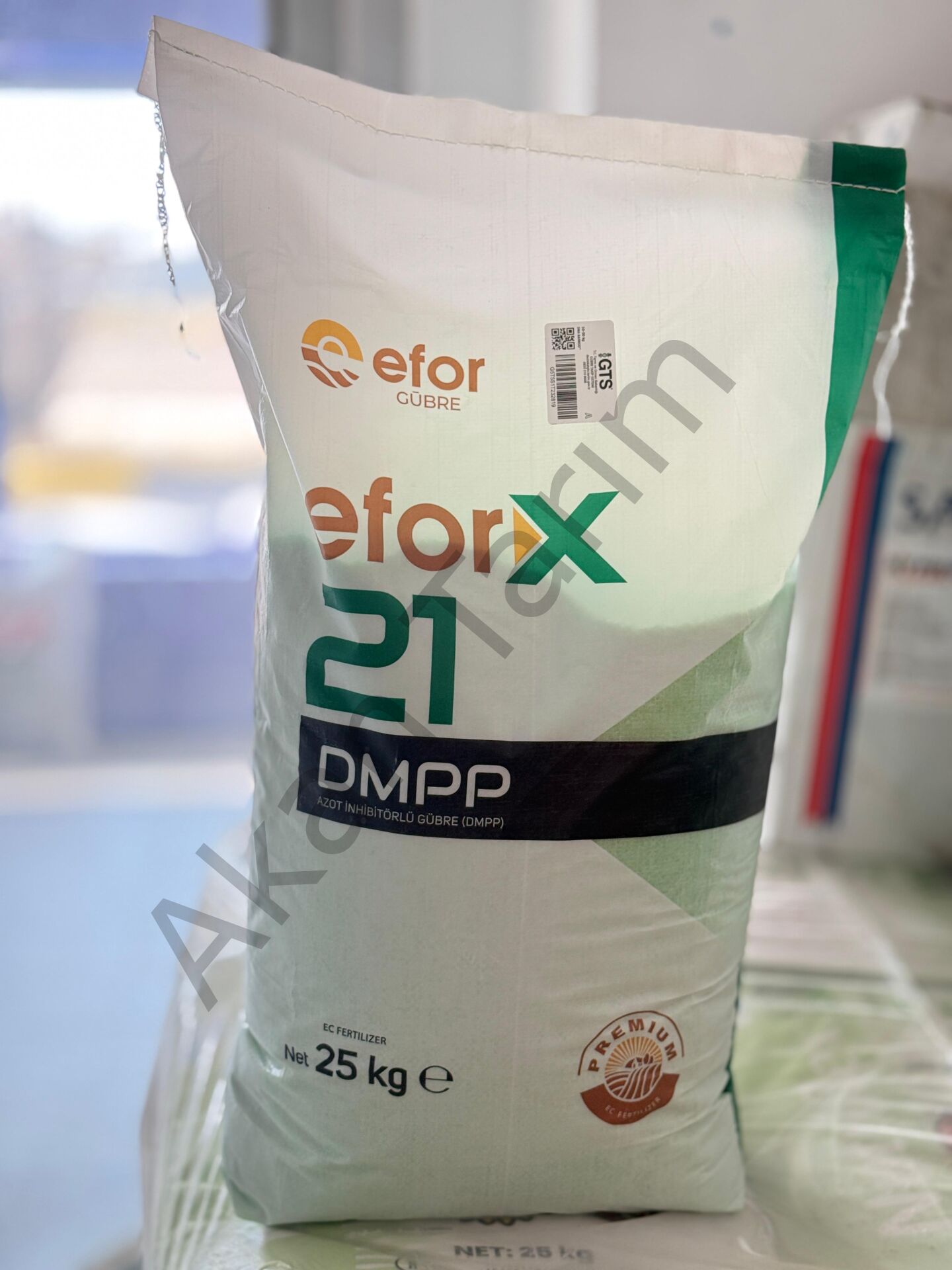 EforX 21 DMPP | Akıllı Şeker | Azot İnhibitörlü Gübre 25 Kg