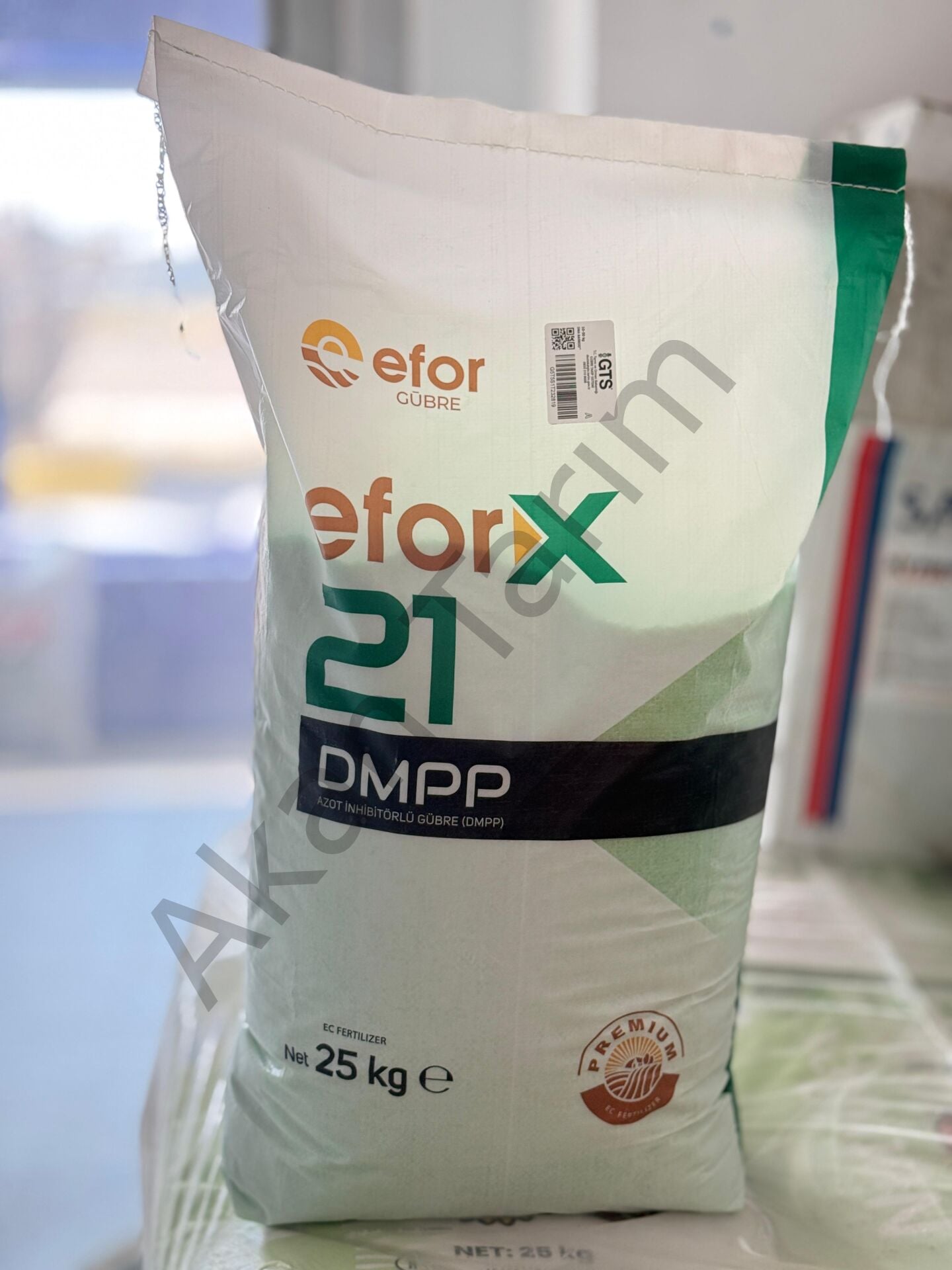 EforX 21 DMPP | Akıllı Şeker | Azot İnhibitörlü Gübre 25 Kg