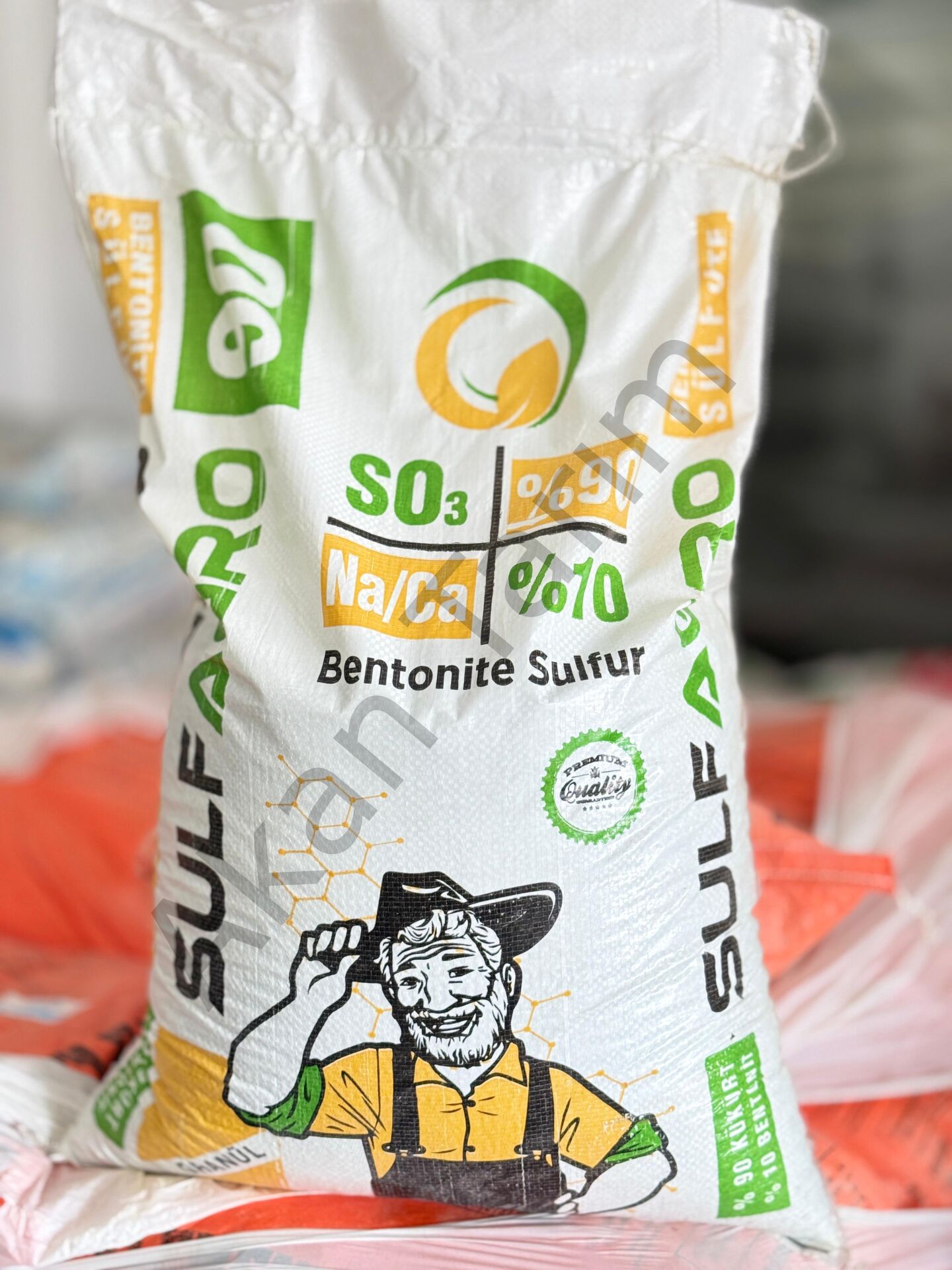 SulfAgro Bentonitli Mercimek Kükürt | Toprak Düzenleyici ve Mantar Karşıtı | 25 Kg