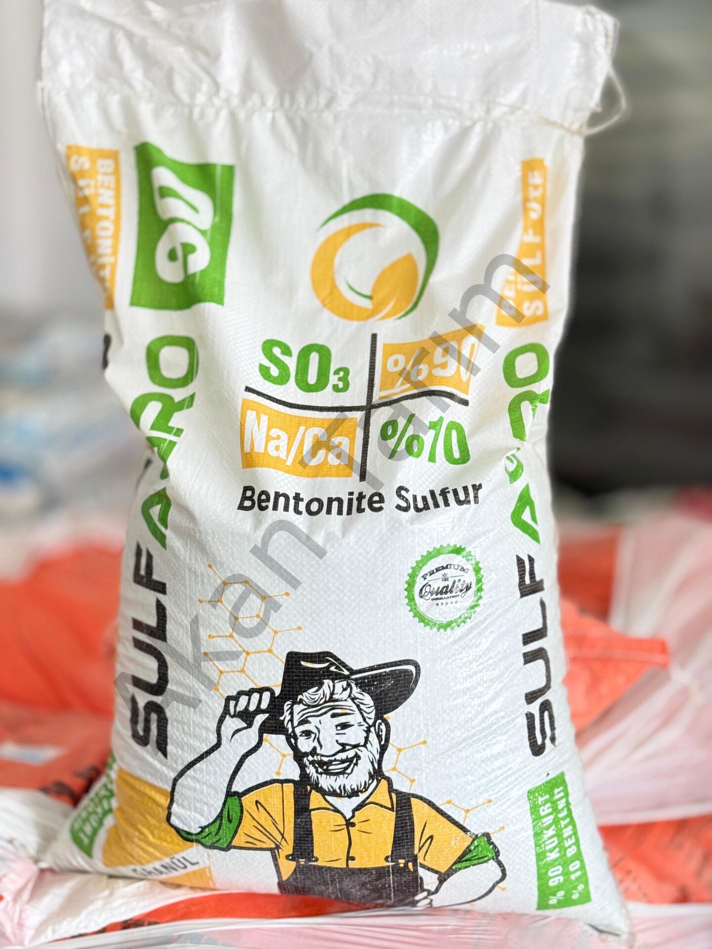 SulfAgro Bentonitli Mercimek Kükürt | Toprak Düzenleyici ve Mantar Karşıtı | 25 Kg