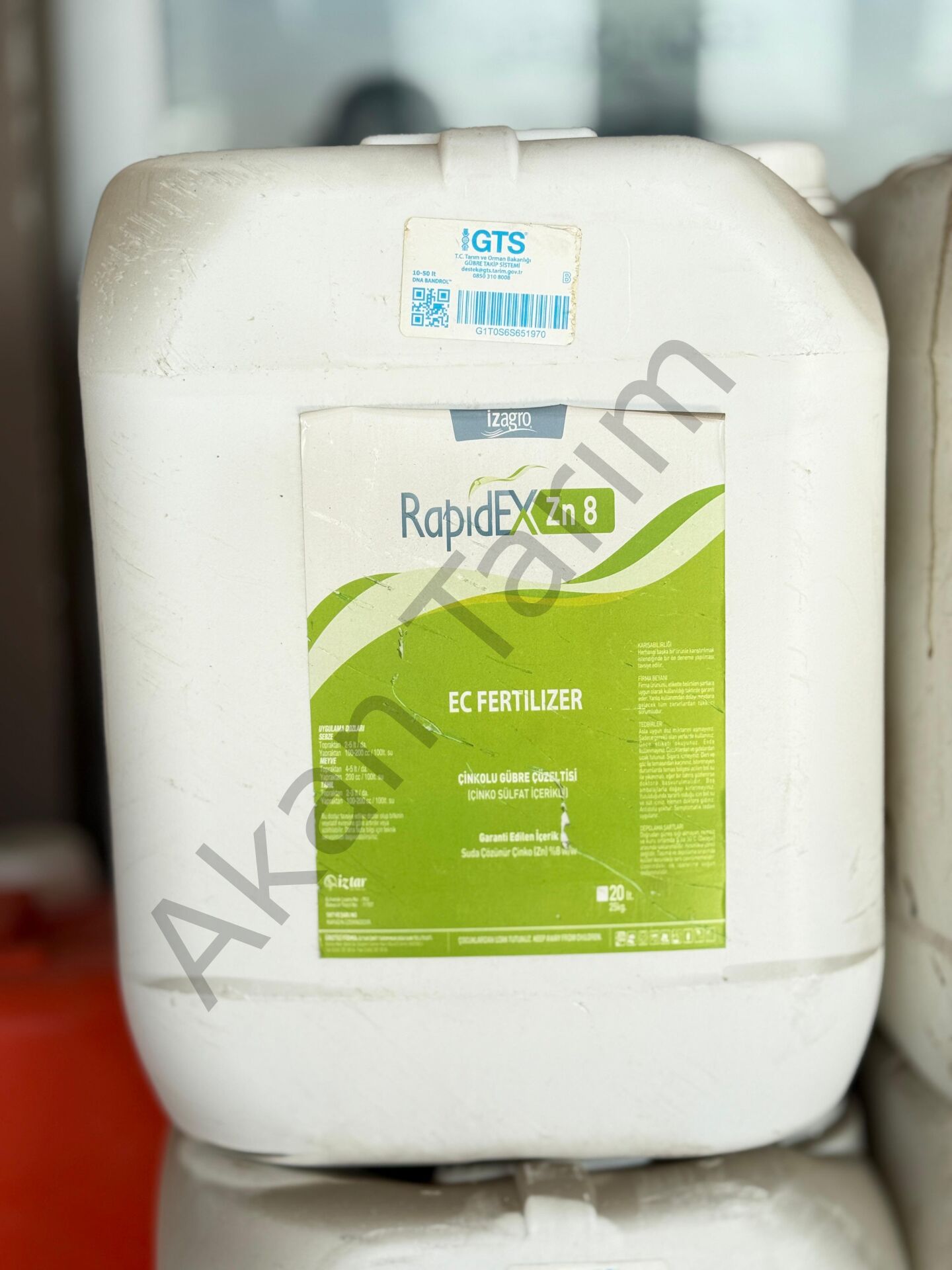 İzagro RapidEX Zn 8 | Çinko Sülfat İçerikli Yüksek Kalitede Sıvı