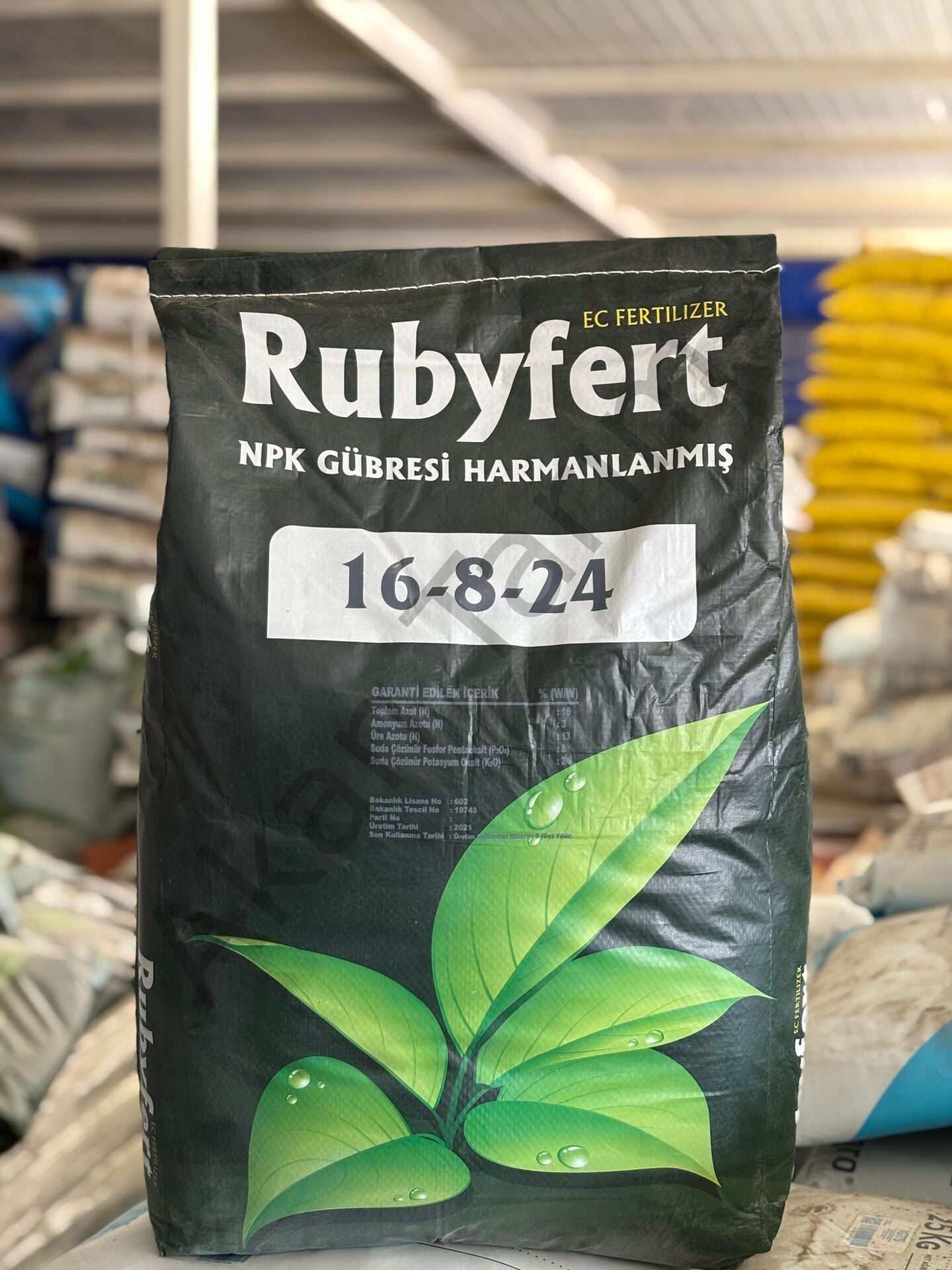 Rubyfert 16-8-24 NPK Gübresi 25 Kg