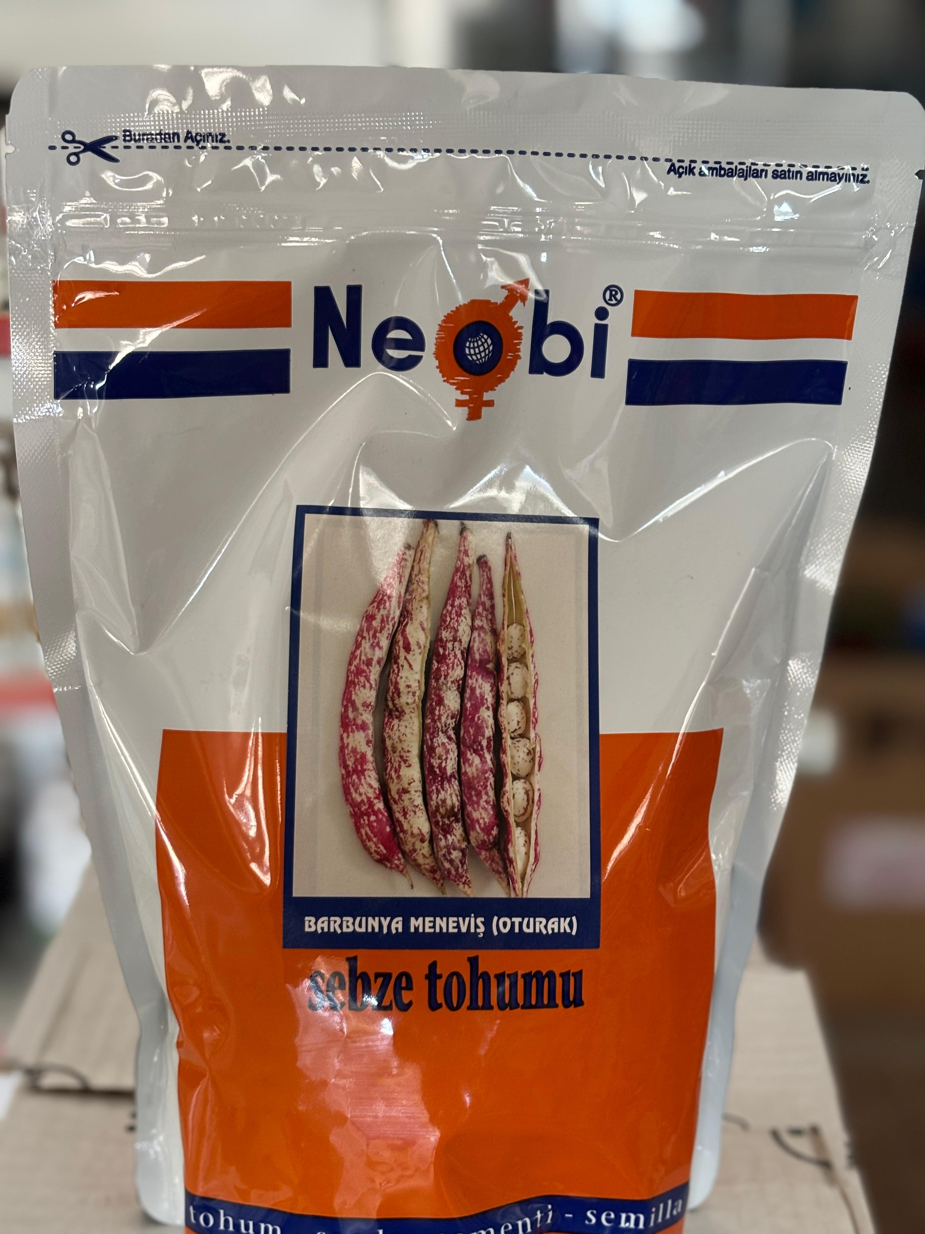 Neobi Barbunya Meneviş Oturak Süper Kalite Tohumu 1 Kg