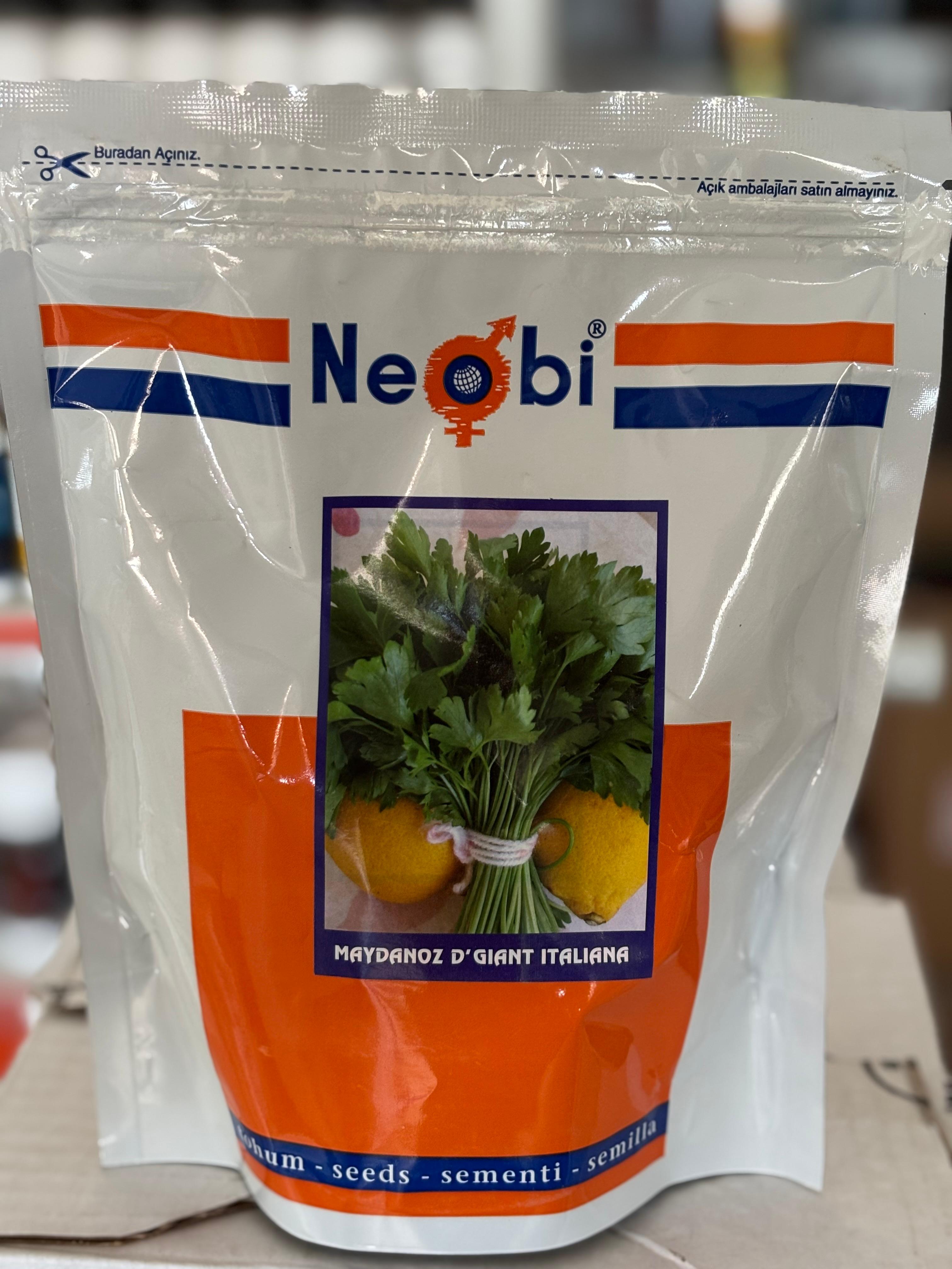Neobi Maydanoz D'Giant Italiana |İri Yaprak ve Bol Verim | Tohum