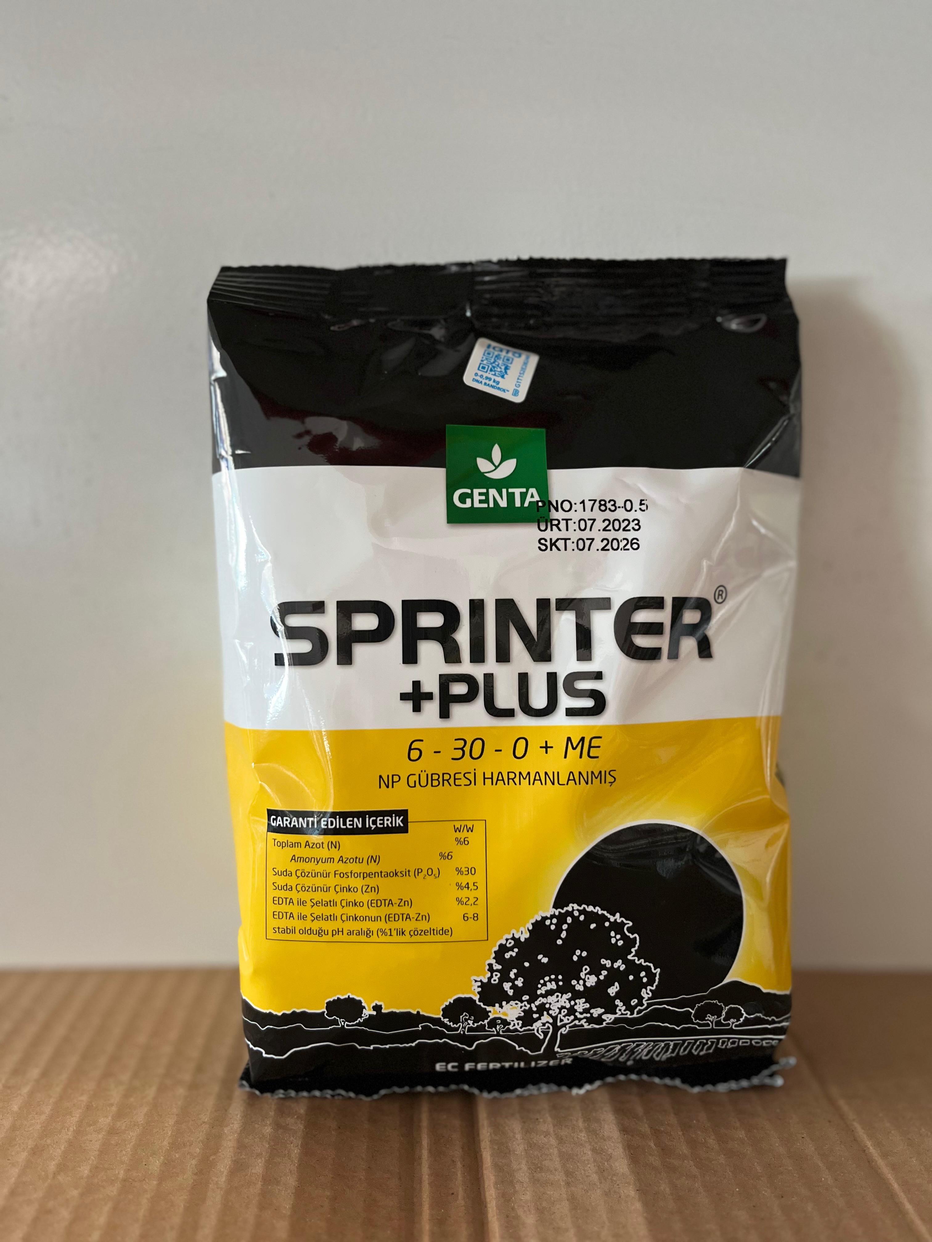 Sprinter Plus Özel Köklendirici 6-30-0 + ME NP Gübresi 500gr