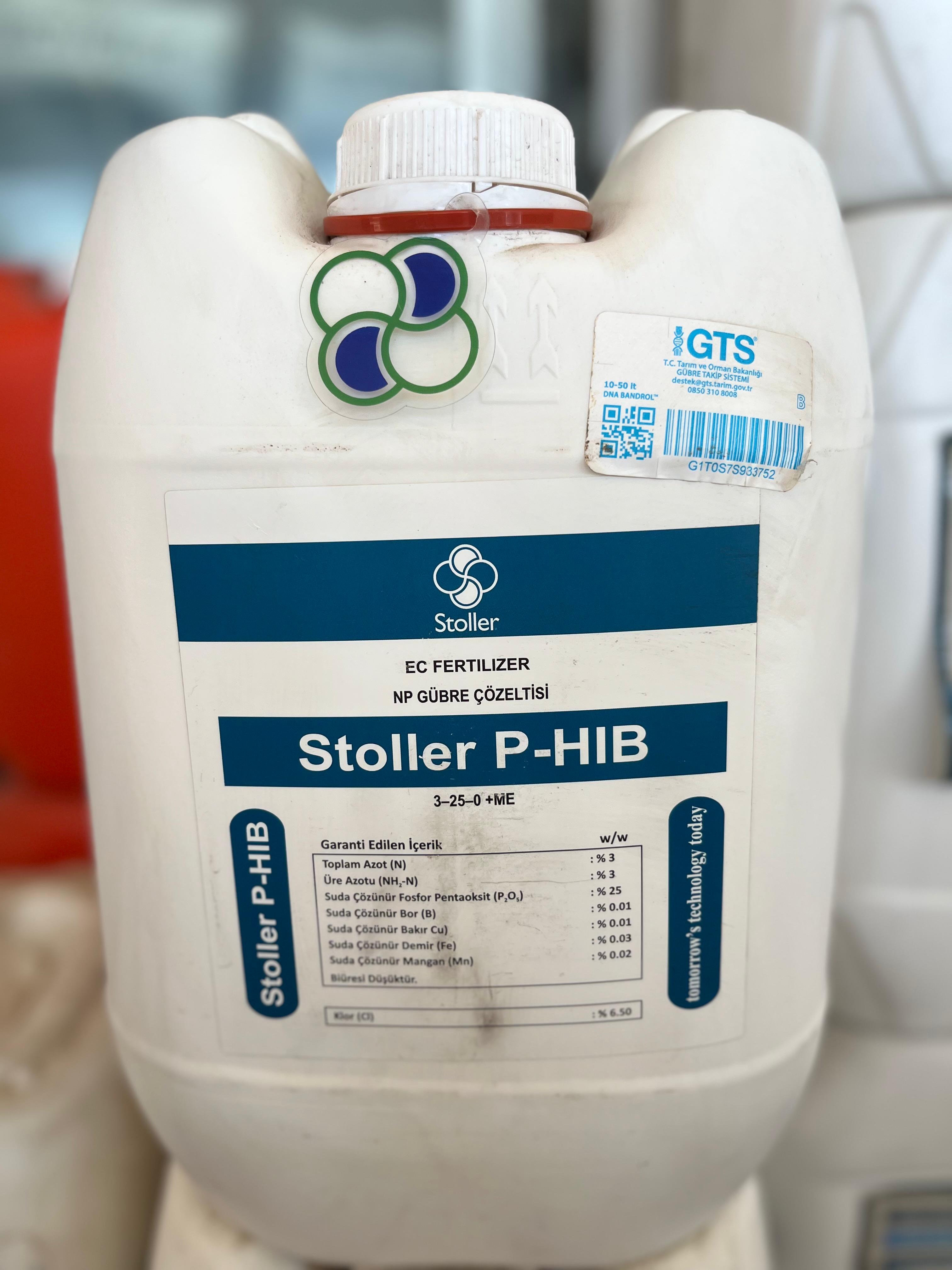 Stoller P-HIB Fosfor içerikli Sıvı Gübre |Çiçeklendirici ve Meyve Tutturucu|  20 Litre