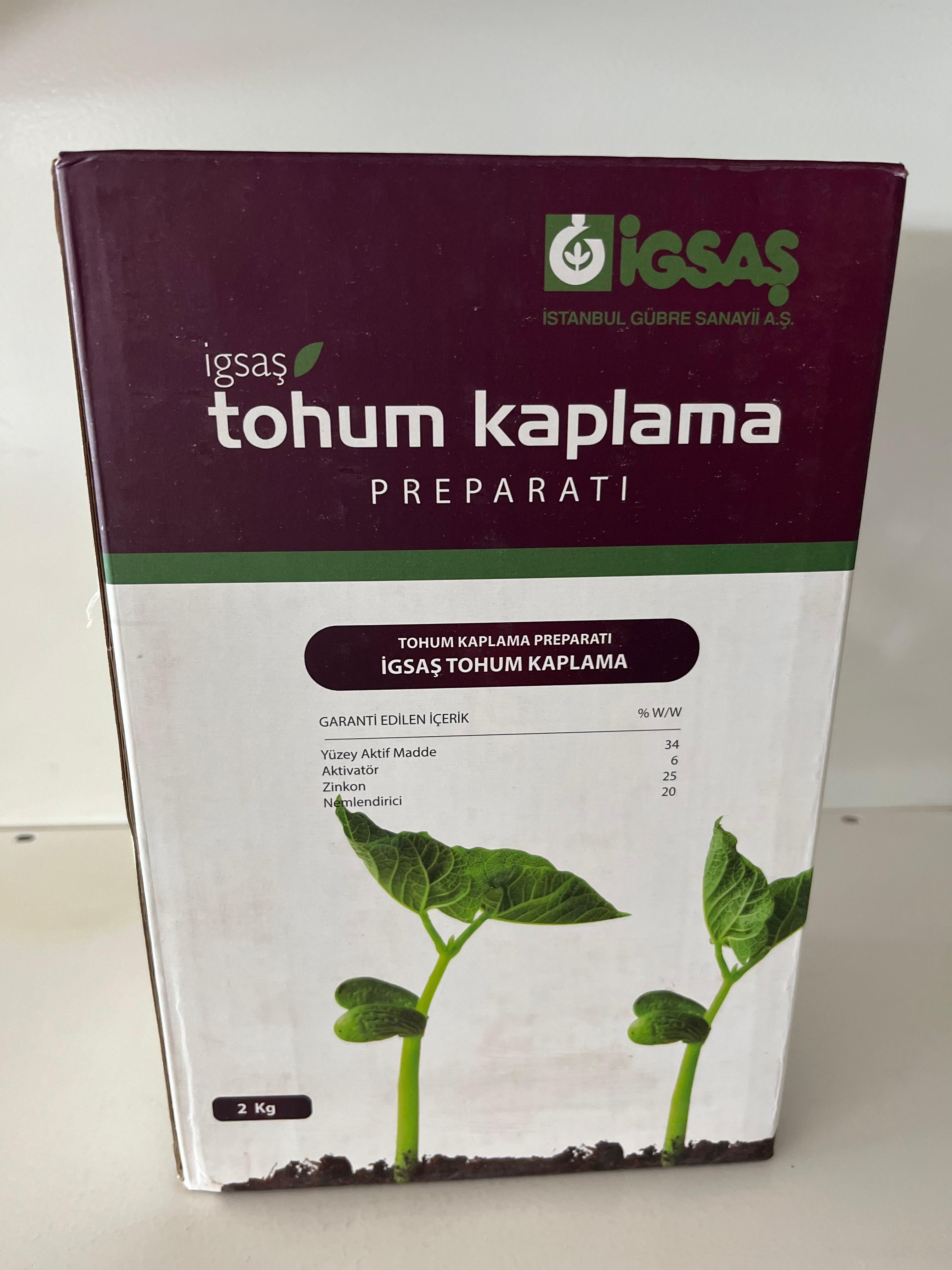 İgsaş Dikim Öncesi Tohum Kaplama Preparatı 2 KG