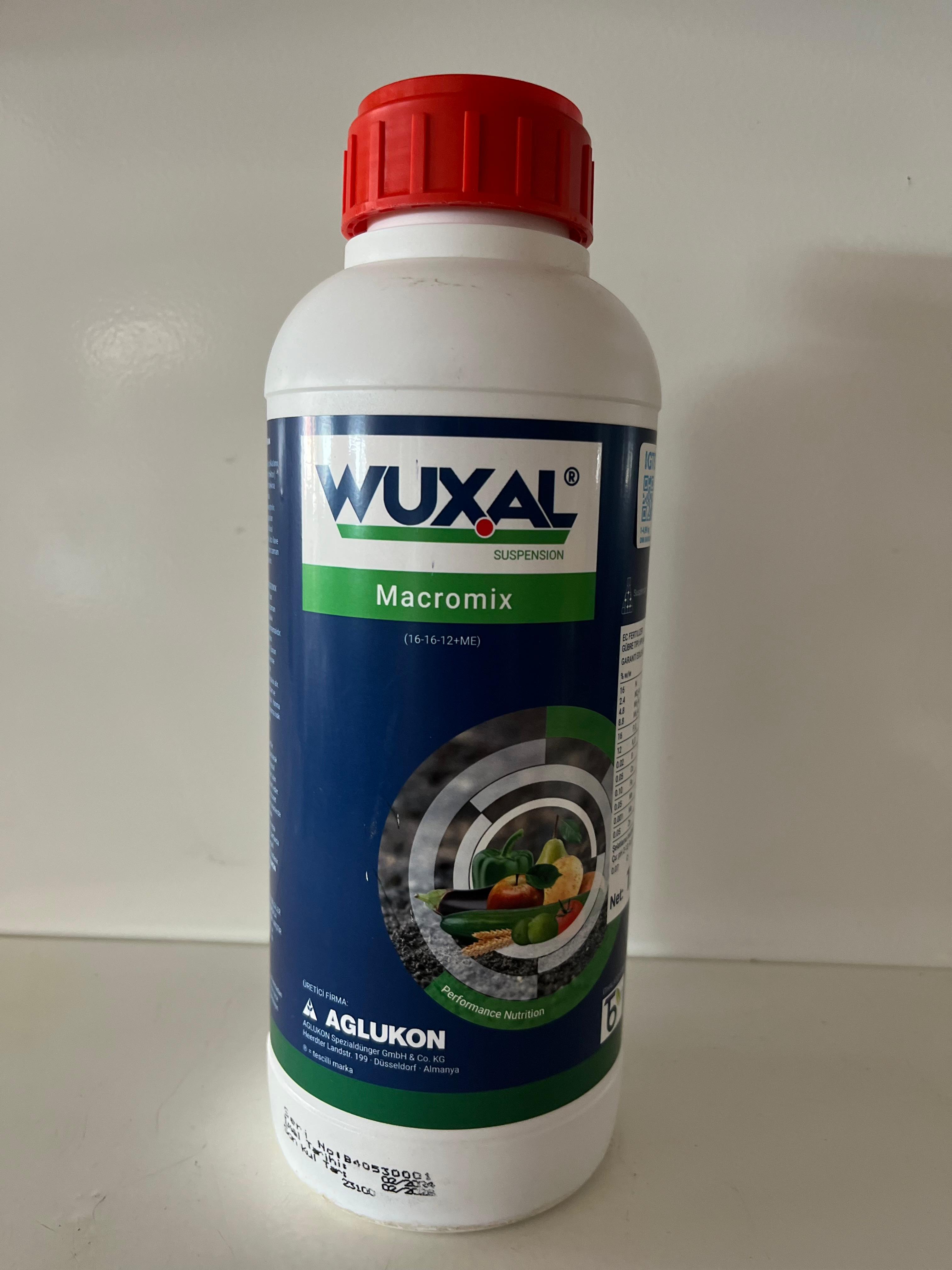 Wuxal Macromix 16-16-12 Yaprak Gübresi 1 Litre