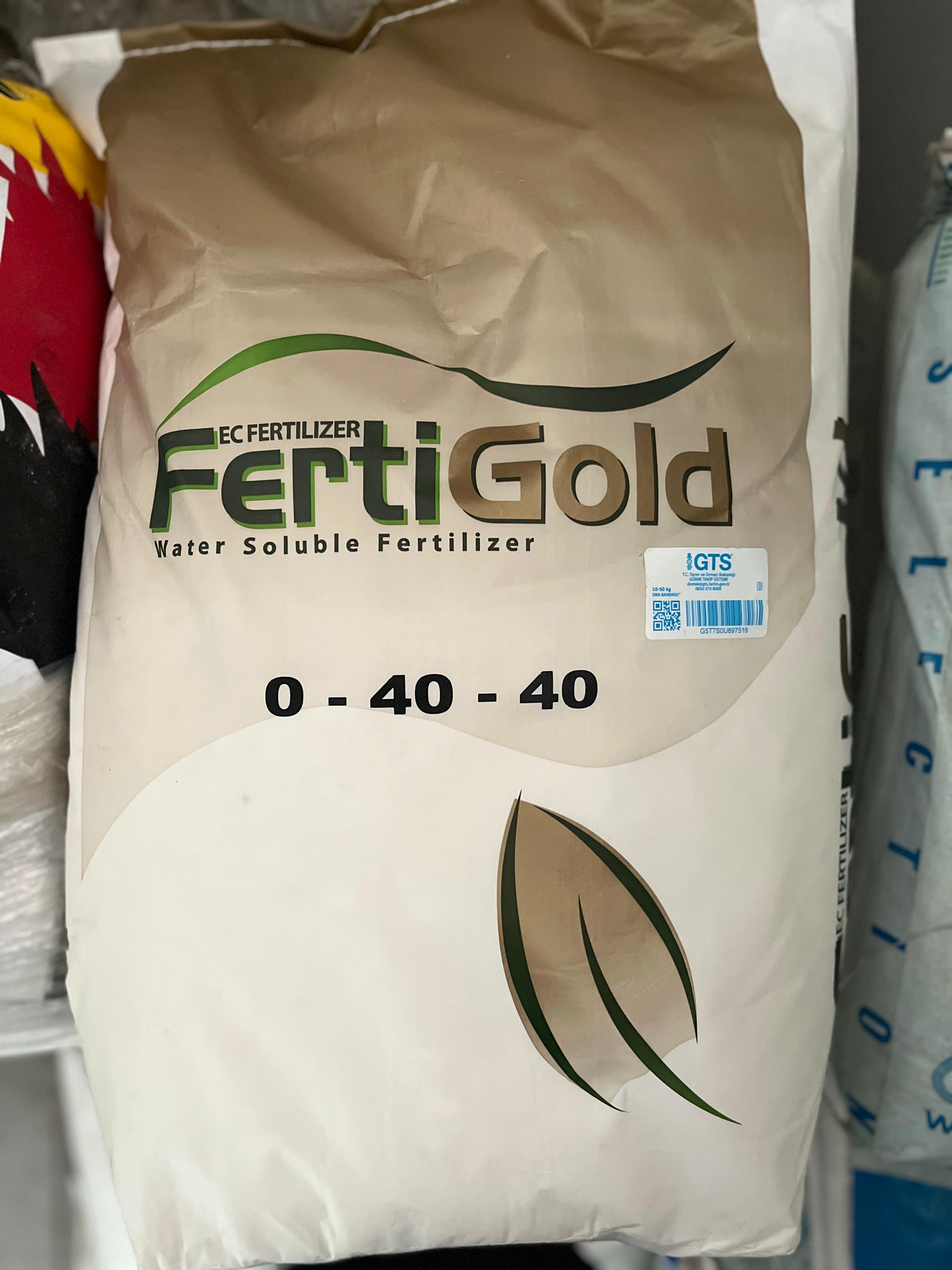 Seto Fertigold 0-40-40 PK Gübresi 25 KG