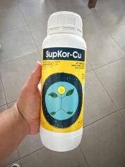 SupKor-Cu | Kök İyileştirici| Bakır Sülfat içerikli Sıvı Gübre Çözeltisi 1 Litre