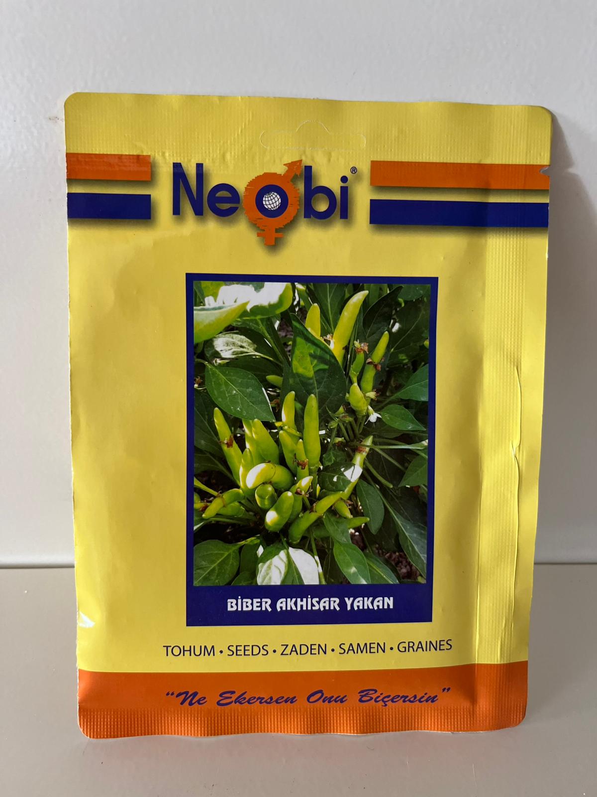 Biber Akhisar Yakan Tohumu 10 Gram