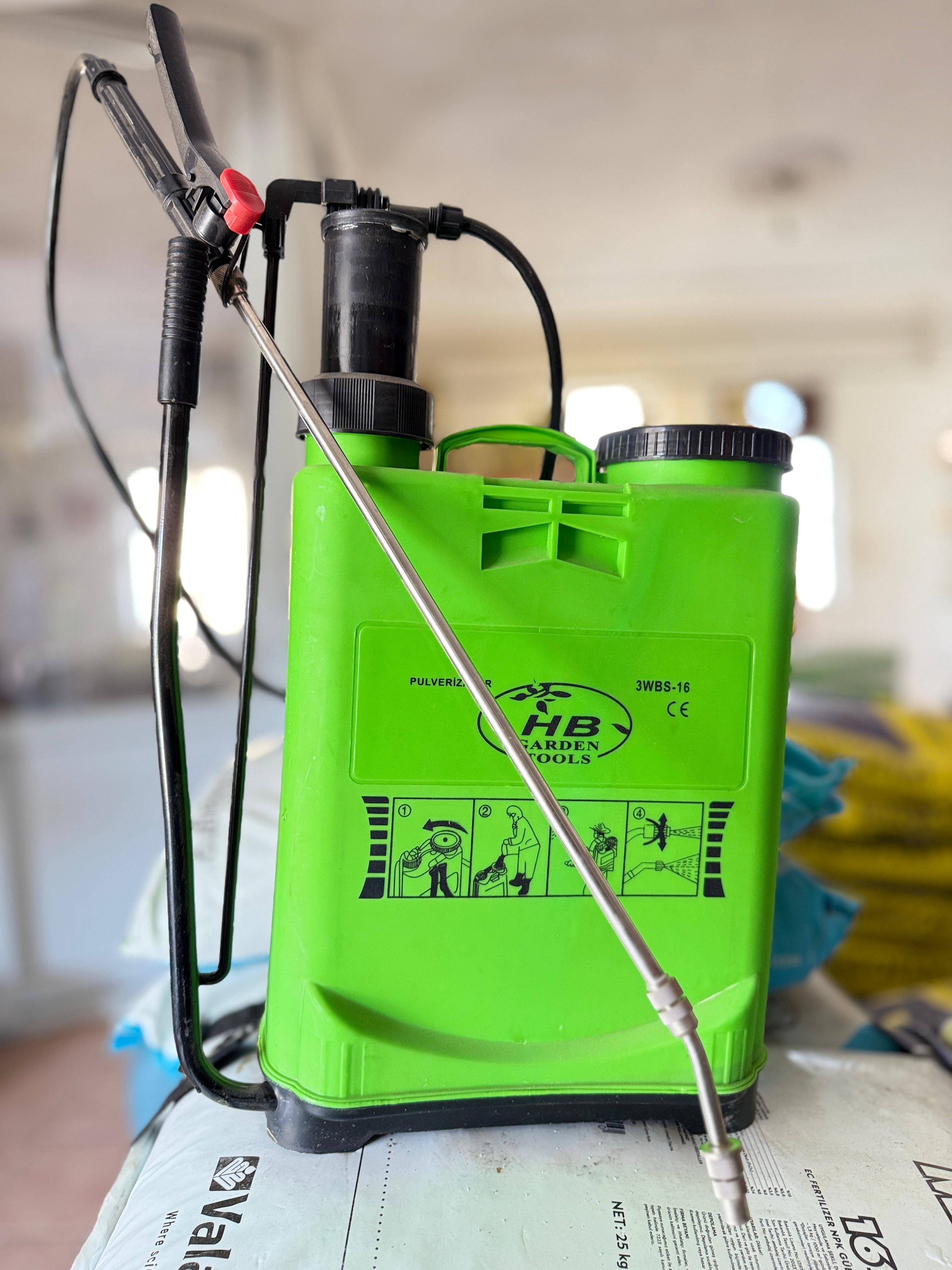 Hb Garden Tools Kollu Mekanik Sırt Tulumbası - Pompası 16 Litre