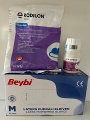 Rodilon Paste Fare Yemi + K-Othrine SC 50 Sinek İlacı + Beybi Medium Eldiven 3'lü Avantaj Set