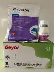 Rodilon Paste Fare Yemi + K-Othrine SC 50 Sinek İlacı + Beybi Small Eldiven 3'lü Avantaj Set