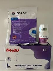 Rodilon Paste Fare Yemi + K-Othrine SC 50 Sinek İlacı + Beybi Large Eldiven 3'lü Avantaj Set