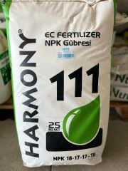 DRT Harmony 111 18-17-17 +TE NPK Gübresi 25 Kg