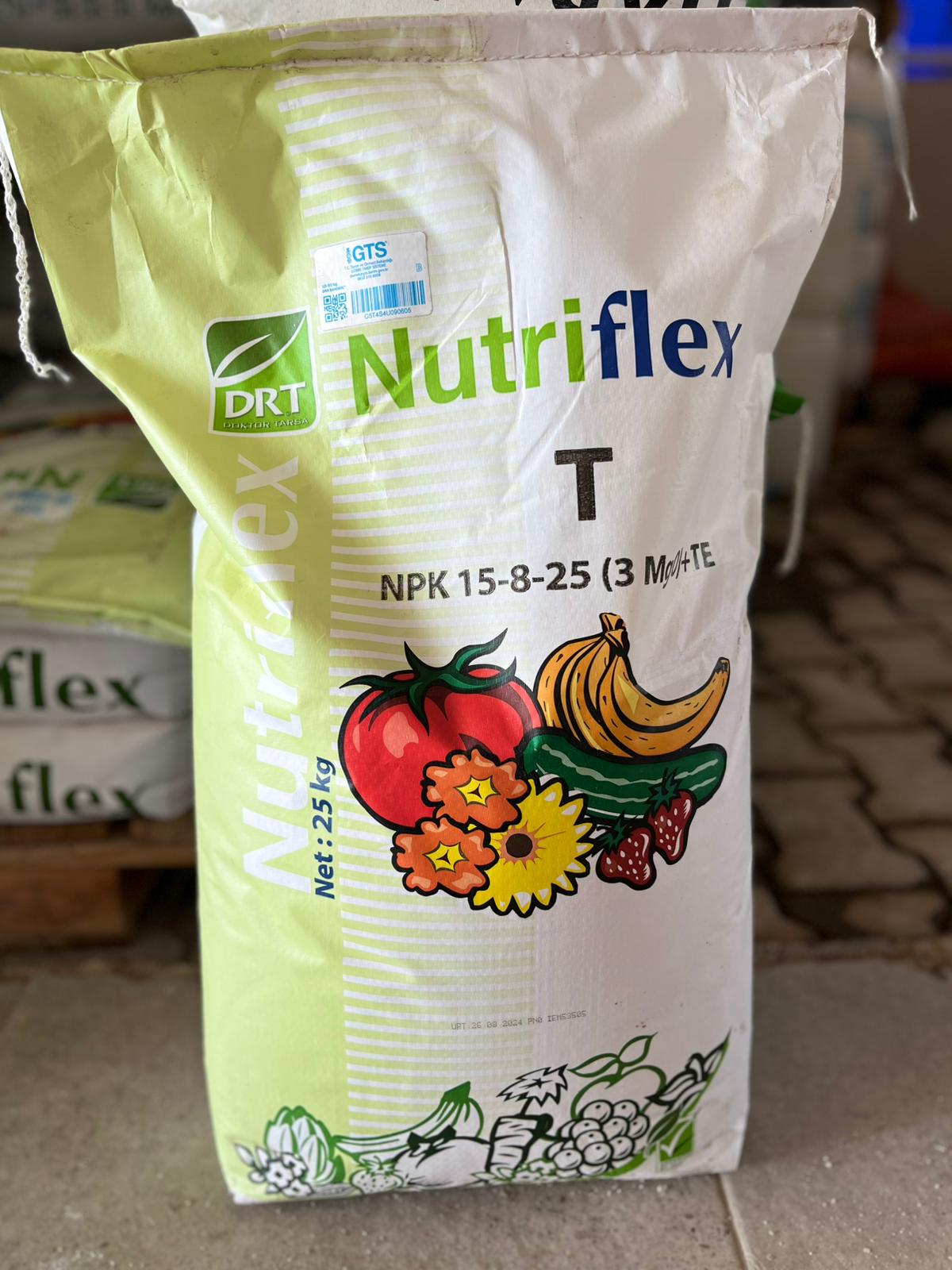 DRT Nutriflex T 15-8-25 + TE NPK Gübresi 25 Kg