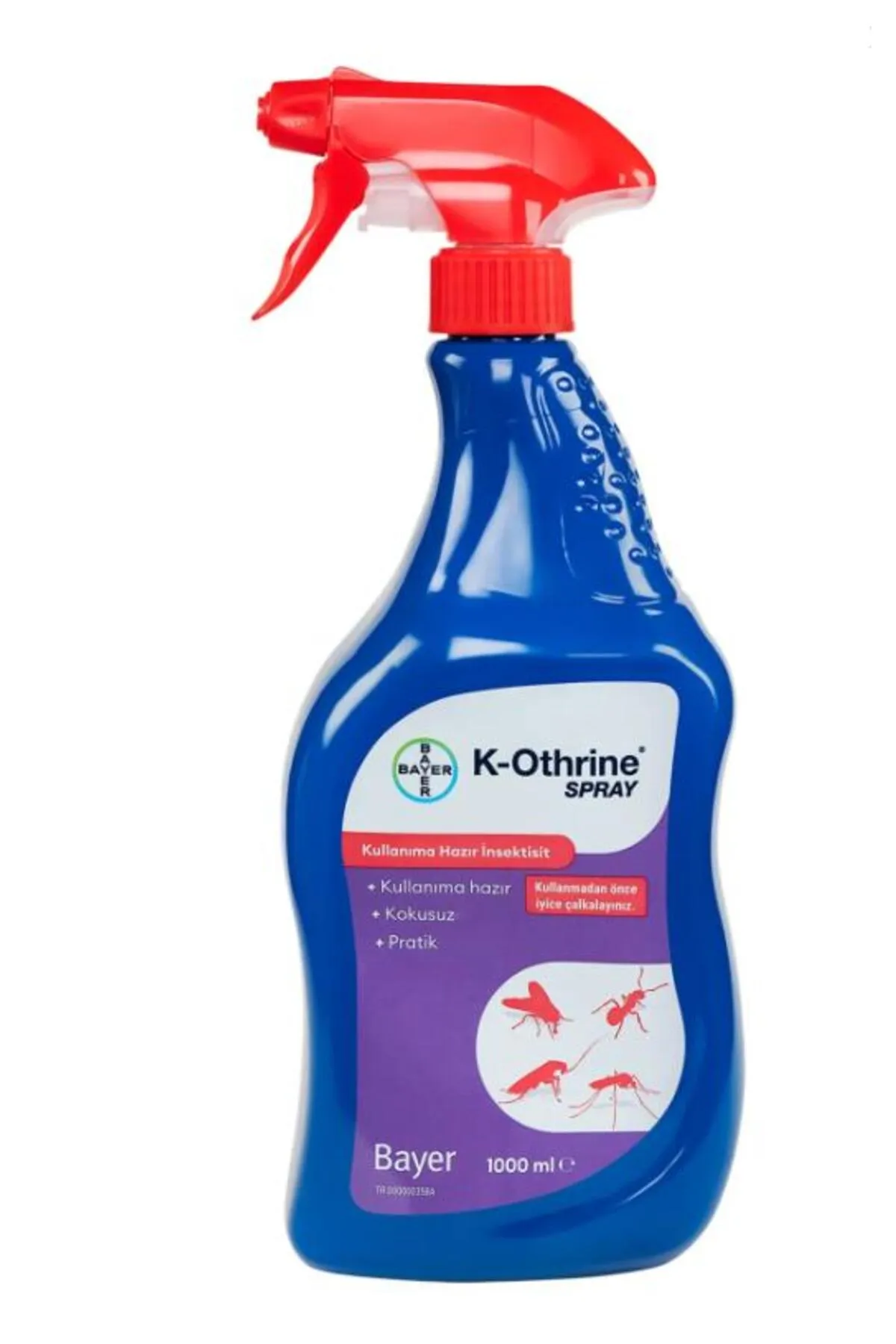 Bayer K-Othrine 500ml Kullanıma Hazır Sprey | Sinek-Bit-Pire-Hamamböceği-Karınca Karşıtı|