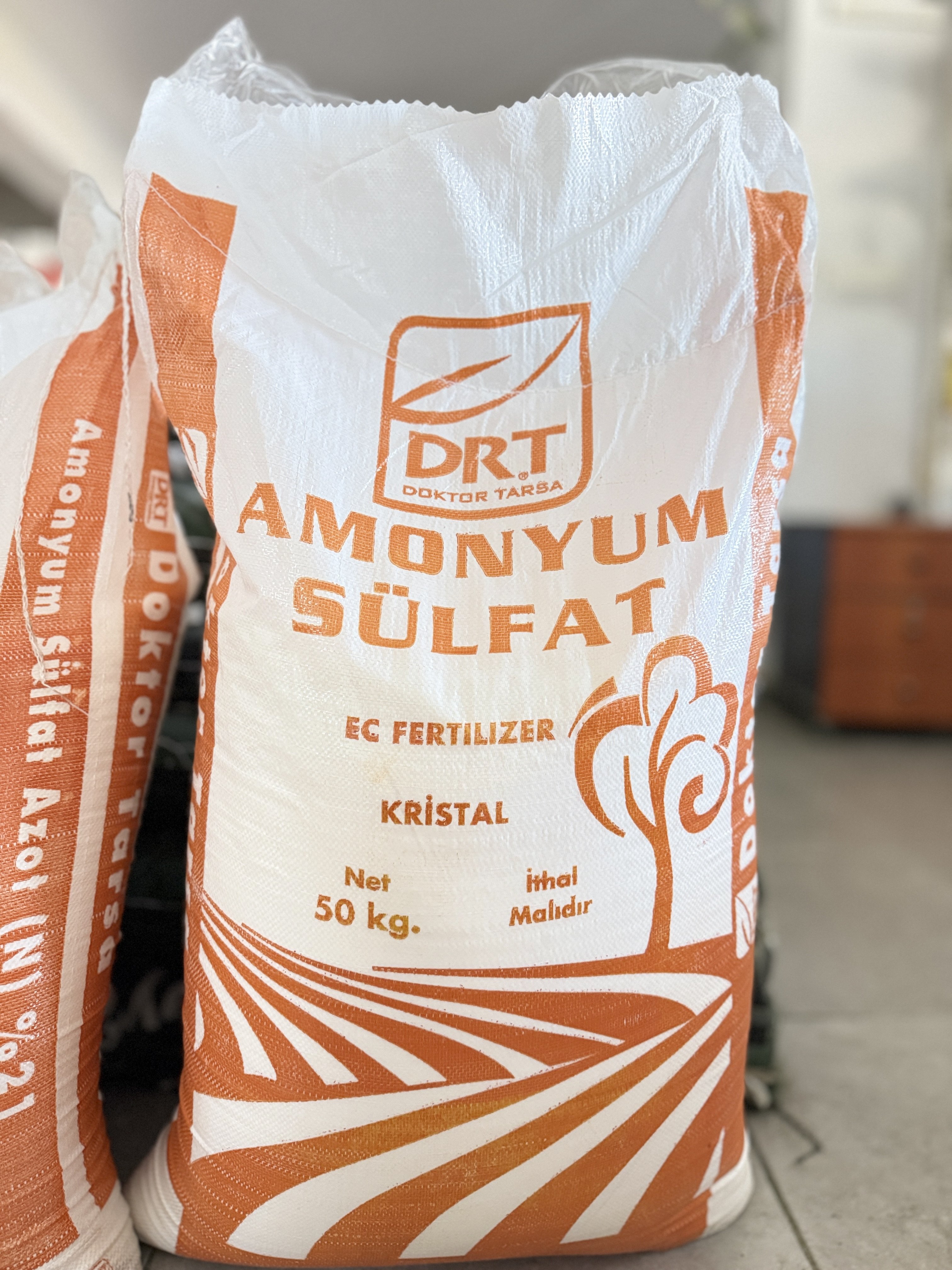 Doktor Tarsa İthal Şeker Gübre %21 Amonyum Sülfat 25 KG
