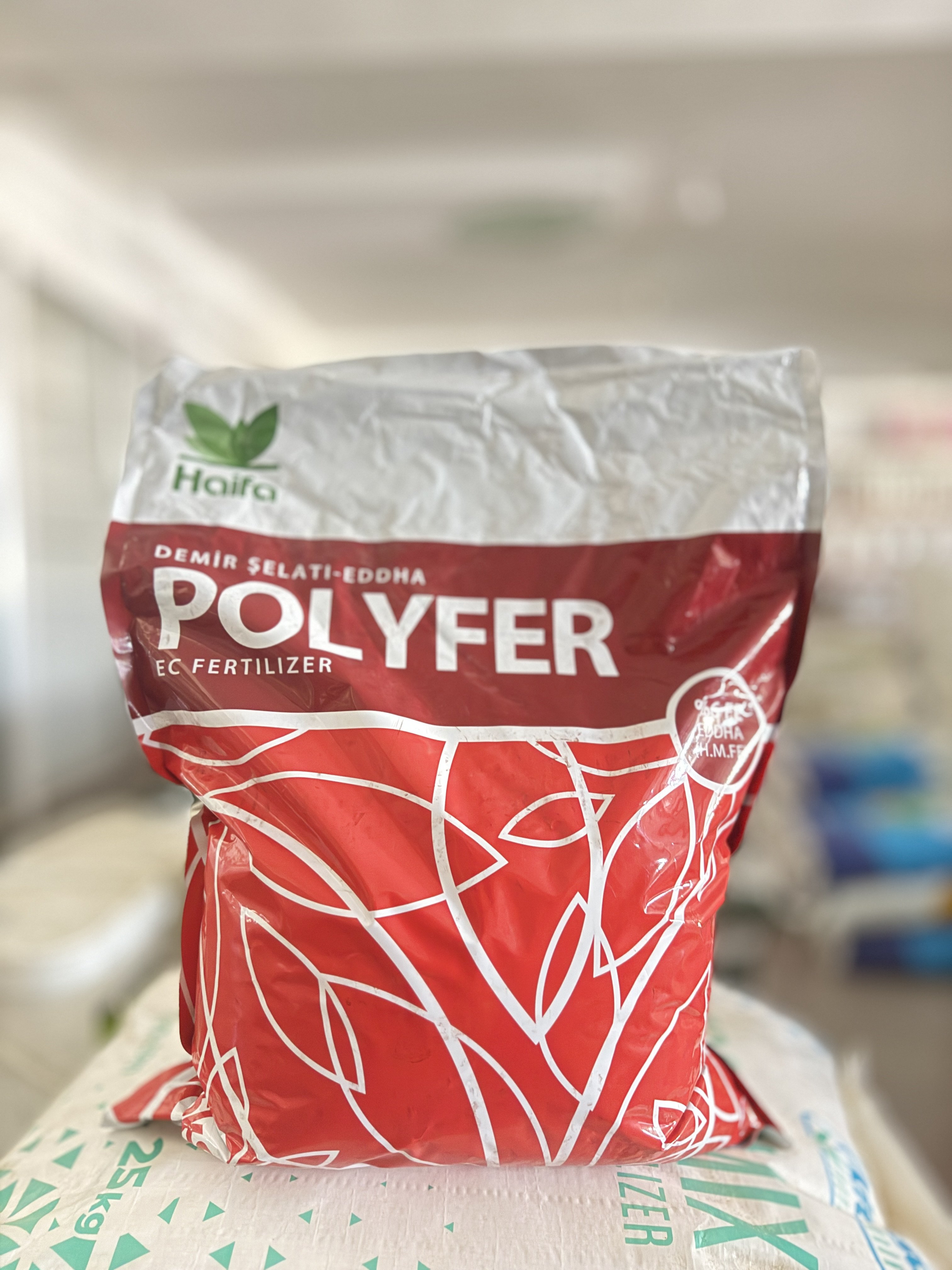 Haifa Polyfer Demir Şelatı EDDHA Gübre – 5 KG | Demir Eksikliğine Karşı Güçlü Çözüm