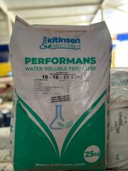 Kitinsan Performance 18-18-18 + ME NPK Gübresi 25 KG