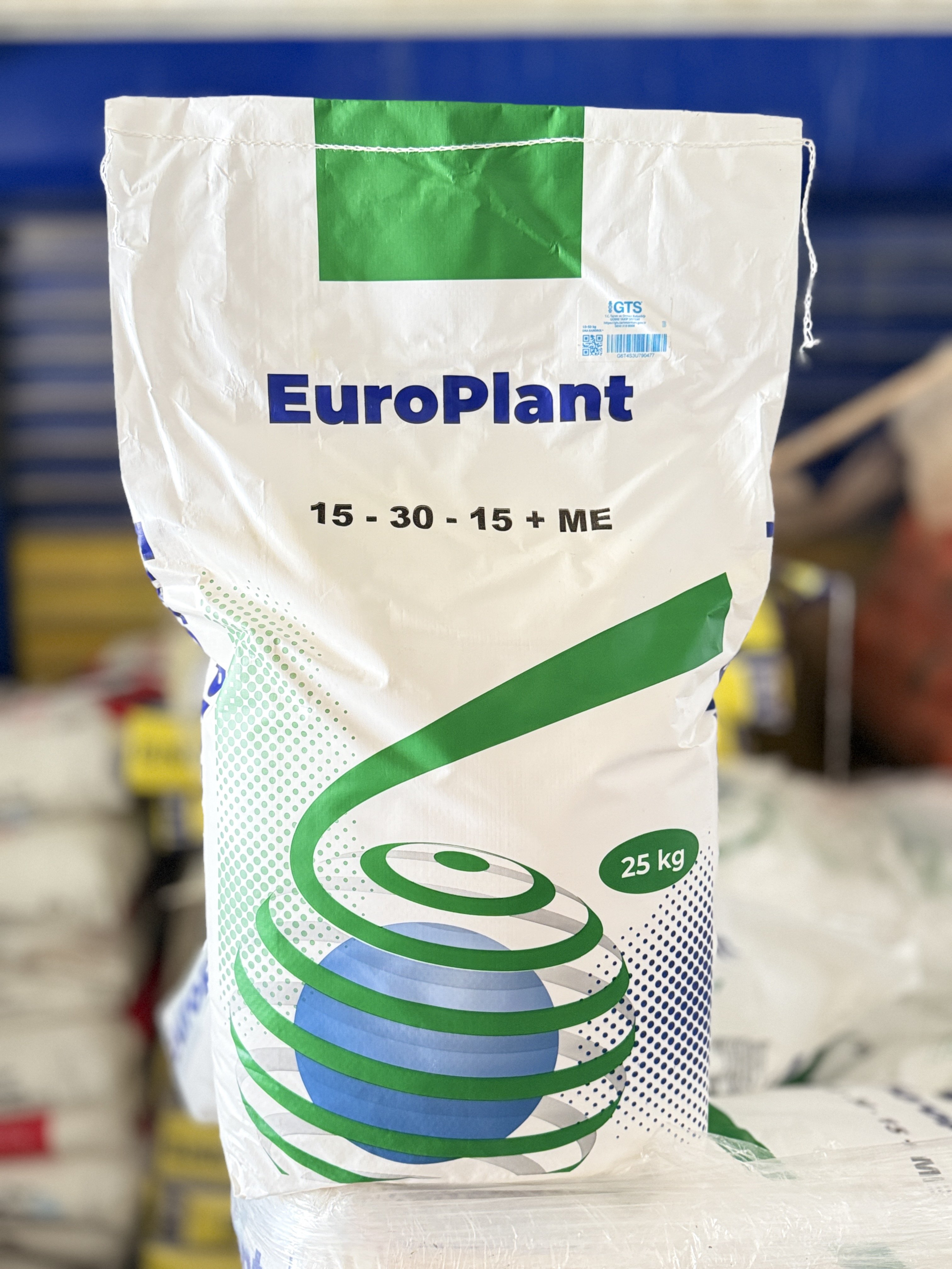 EuroPlant İthal 15-30-15 Gübre 25 KG