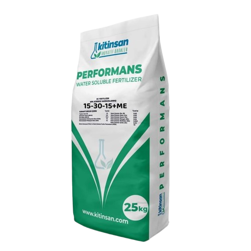 Kitinsan Performance 15-30-15 + ME NPK Gübre 25 KG